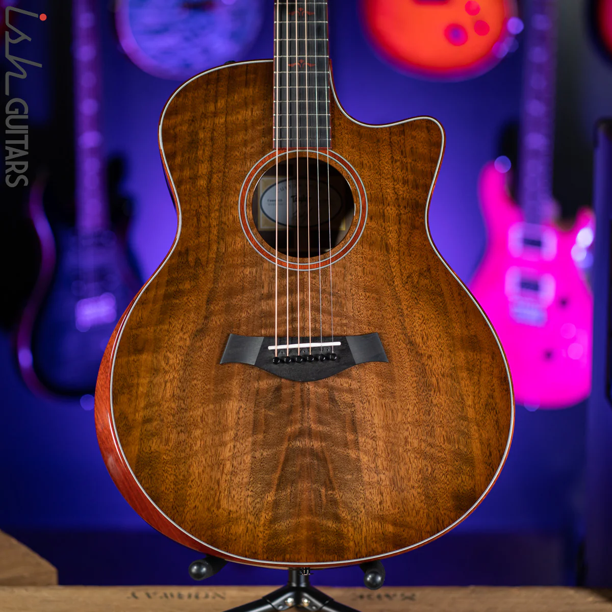2019 Taylor Custom Grand Symphony Catch Walnut Bloodwood