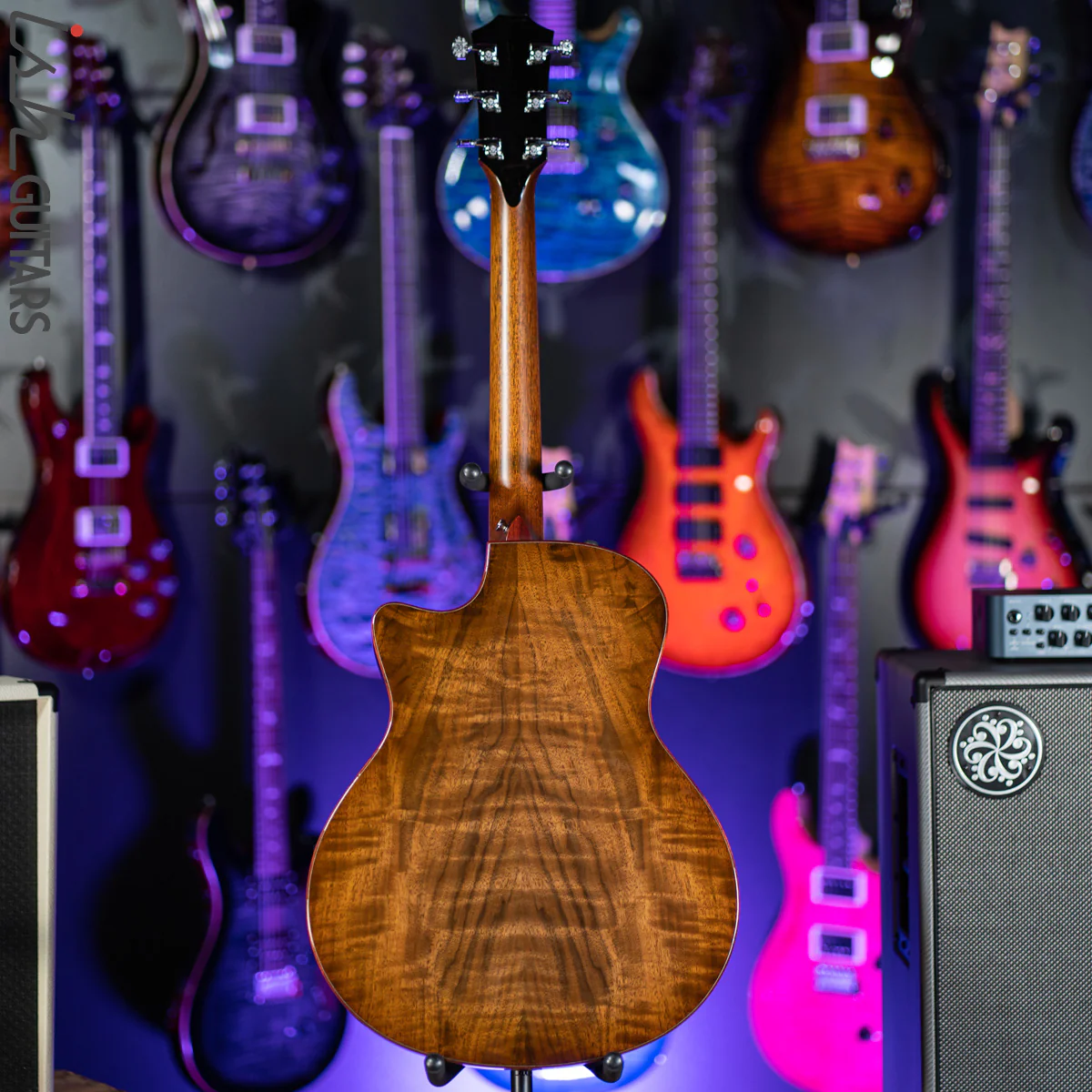 2019 Taylor Custom Grand Symphony Catch Walnut Bloodwood - Image 10