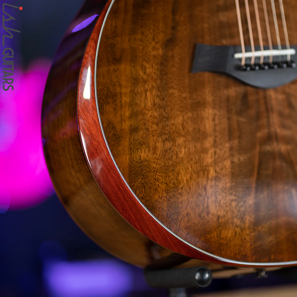 2019 Taylor Custom Grand Symphony Catch Walnut Bloodwood - Image 5