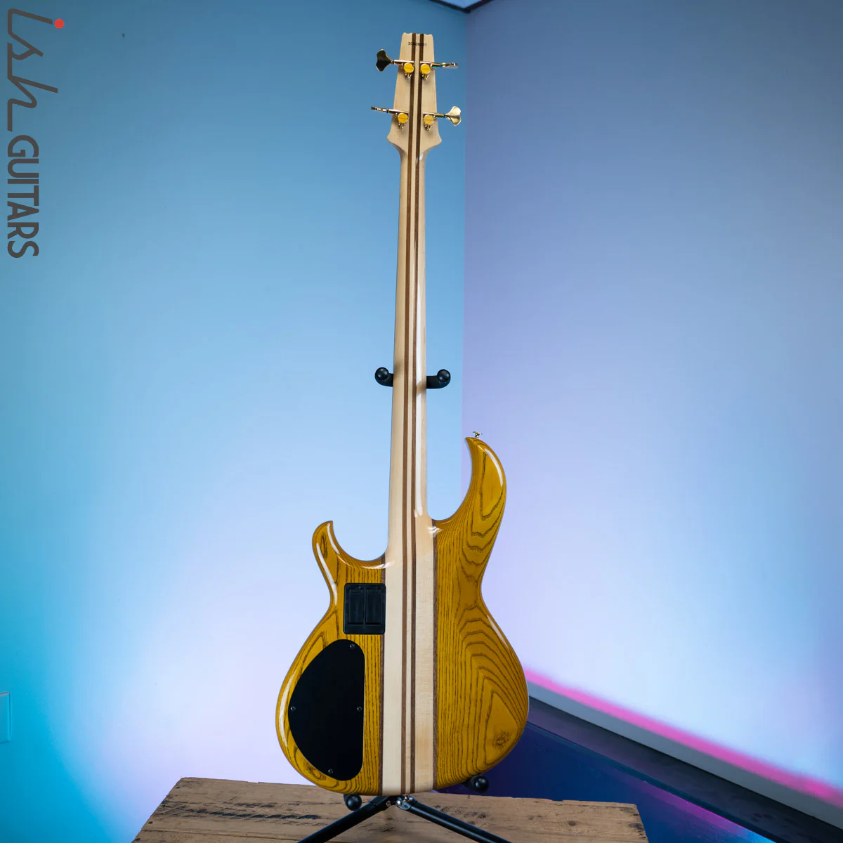 2020 Aria Pro II SB-1000B Reissue Bass Guitar Made in Japan Amber - Image 7