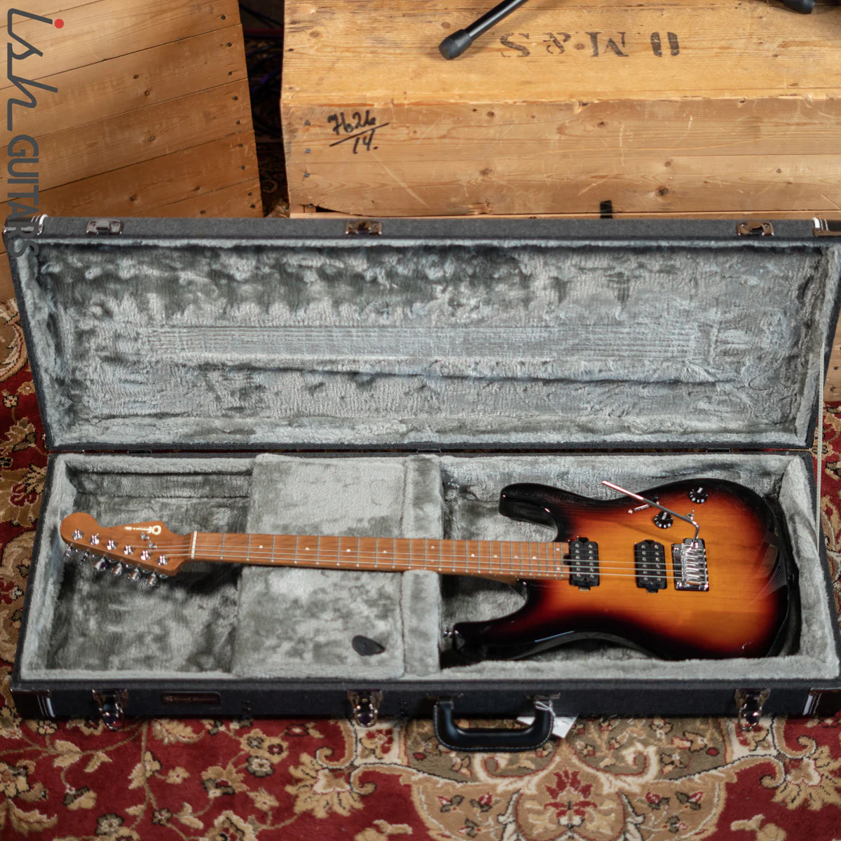 2020 Charvel Pro-Mod DK24 HH 2PT CM 3-Tone Sunburst - Image 12