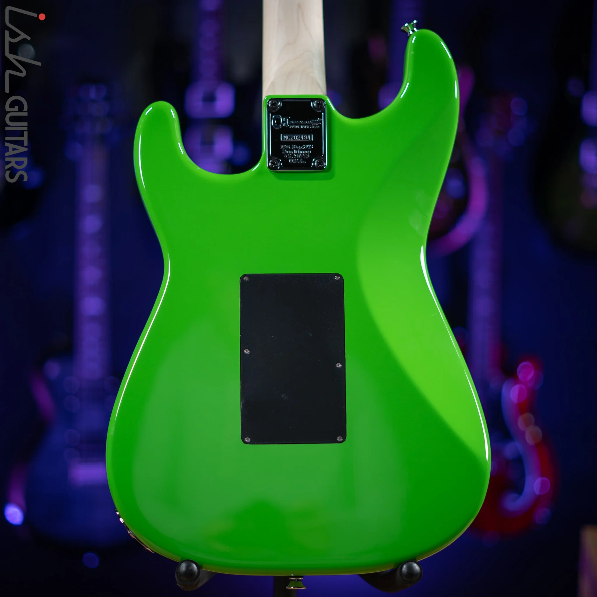 2020 Charvel Pro-Mod SoCal 1 SC3 HSH FR Slime Green - Image 7