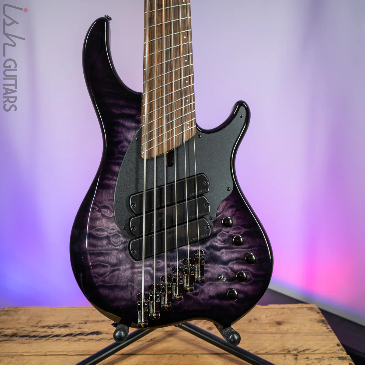 Dingwall 10th Anniversary Combustion 6-String 3 PUP Amethystburst Pau Ferro Fretboard