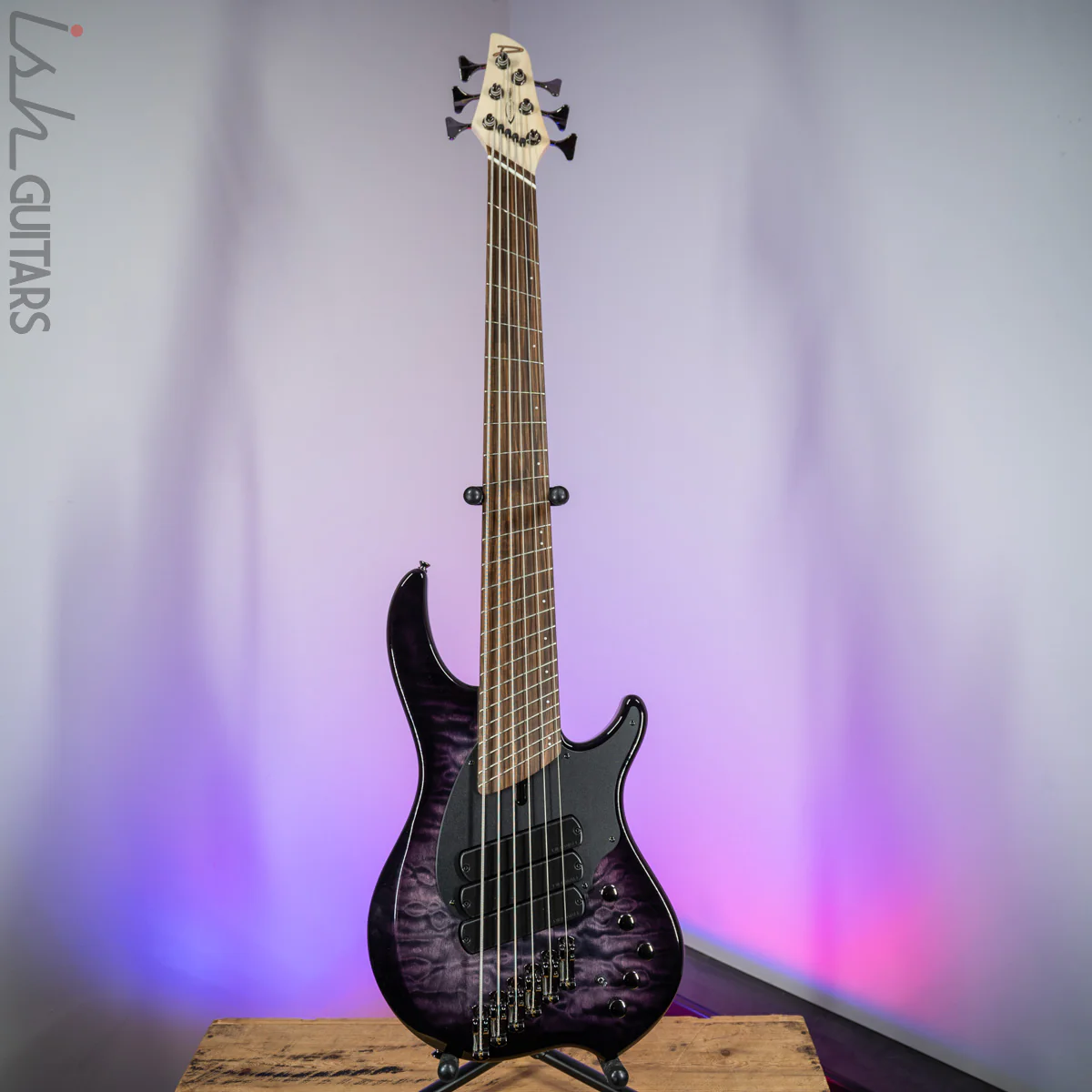 Dingwall 10th Anniversary Combustion 6-String 3 PUP Amethystburst Pau Ferro Fretboard - Image 2