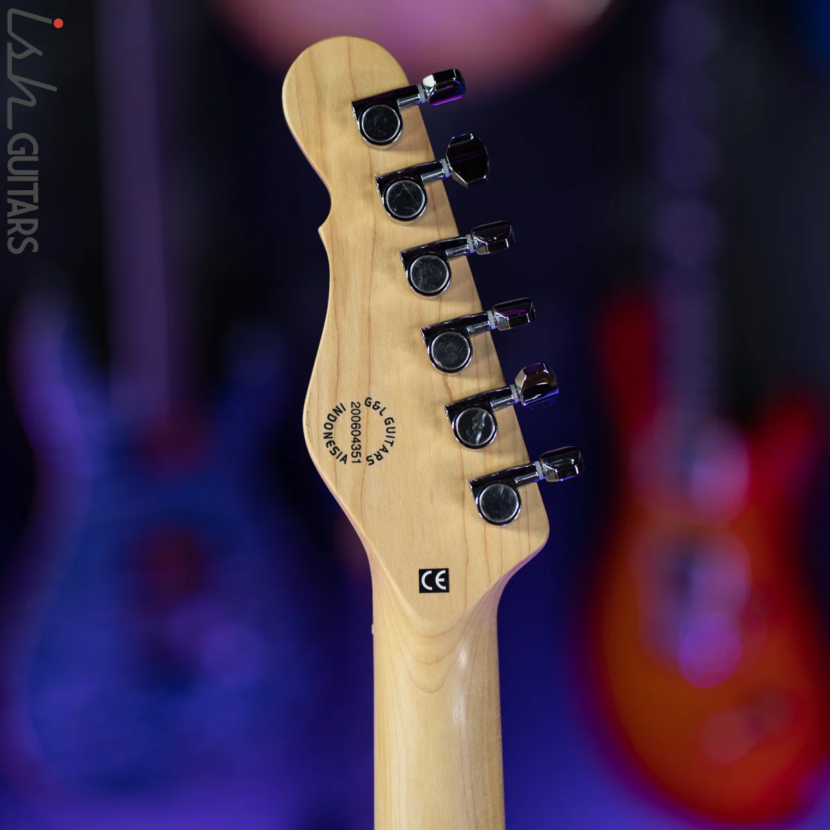 2020 G&L Tribute Series Asat Classic with Hot Rails Bridge - Image 13