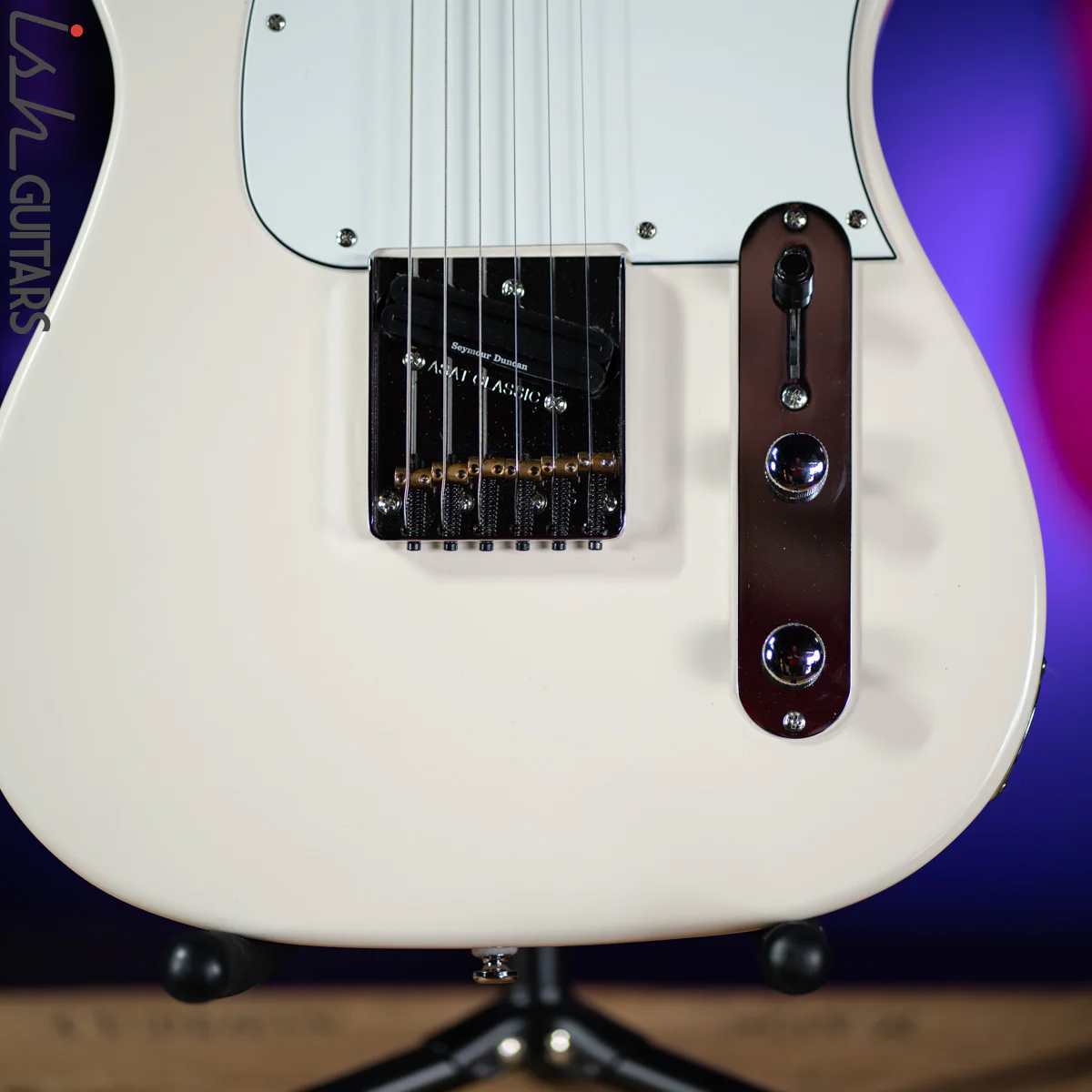2020 G&L Tribute Series Asat Classic with Hot Rails Bridge - Image 4
