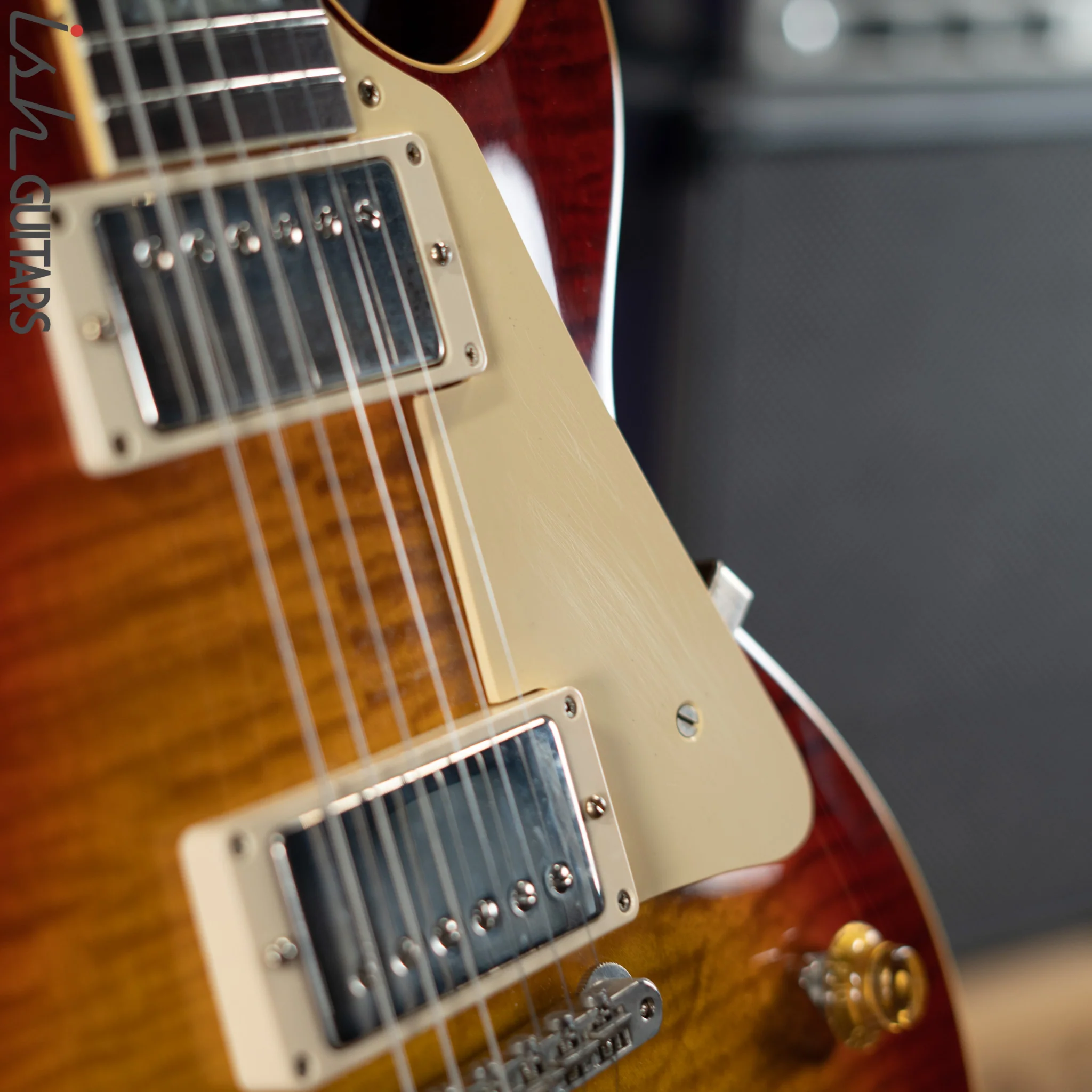 2020 Gibson Custom 60th Anniversary '59 Les Paul Reissue Deep Cherry Sunburst - Image 5