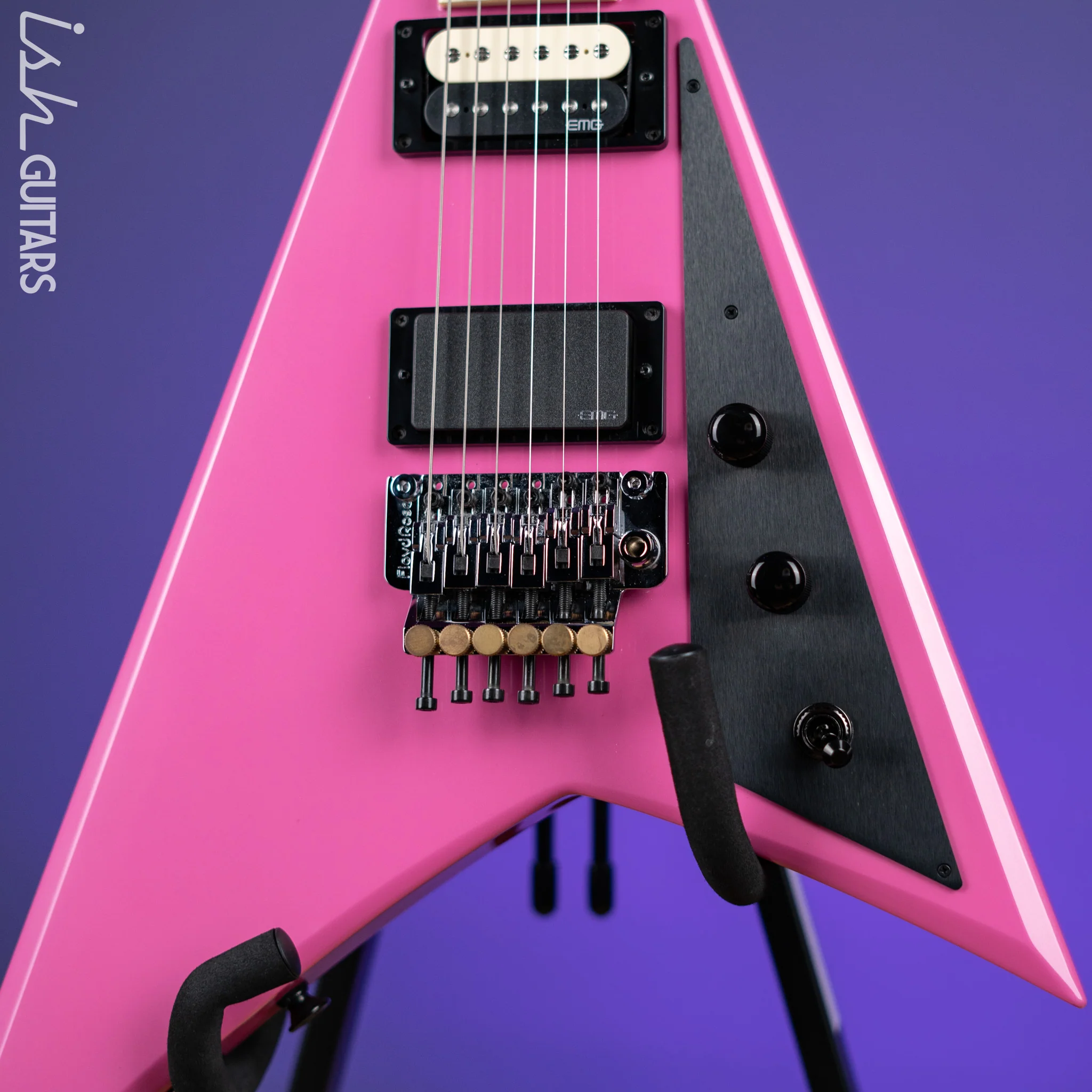 2020 Jackson Randy Rhoads Custom Shop Platinum Pink - Image 4