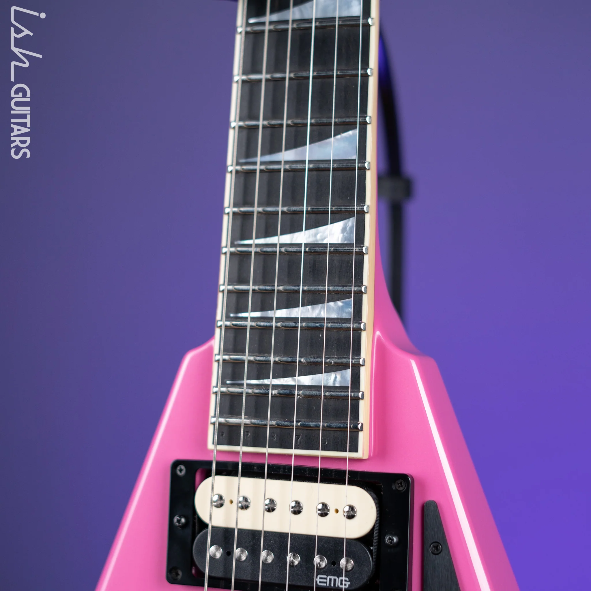 2020 Jackson Randy Rhoads Custom Shop Platinum Pink - Image 5
