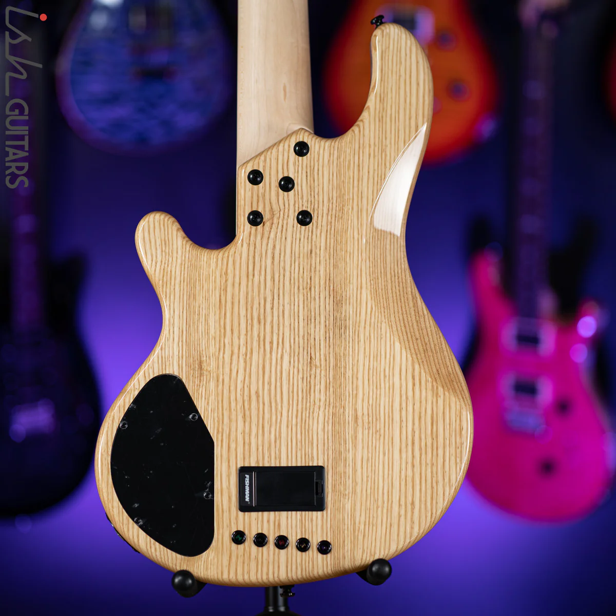 2020 Lakland Skyline Series 55-01 5-String Bass Natural Spalted Maple - Image 8