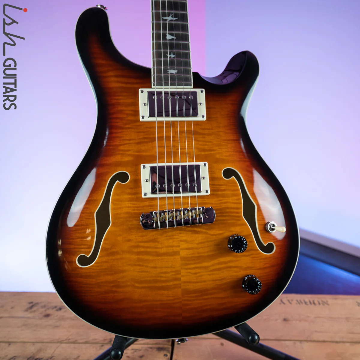 2020 Paul Reed Smith PRS SE Hollowbody Ii Tricolor Sunburst