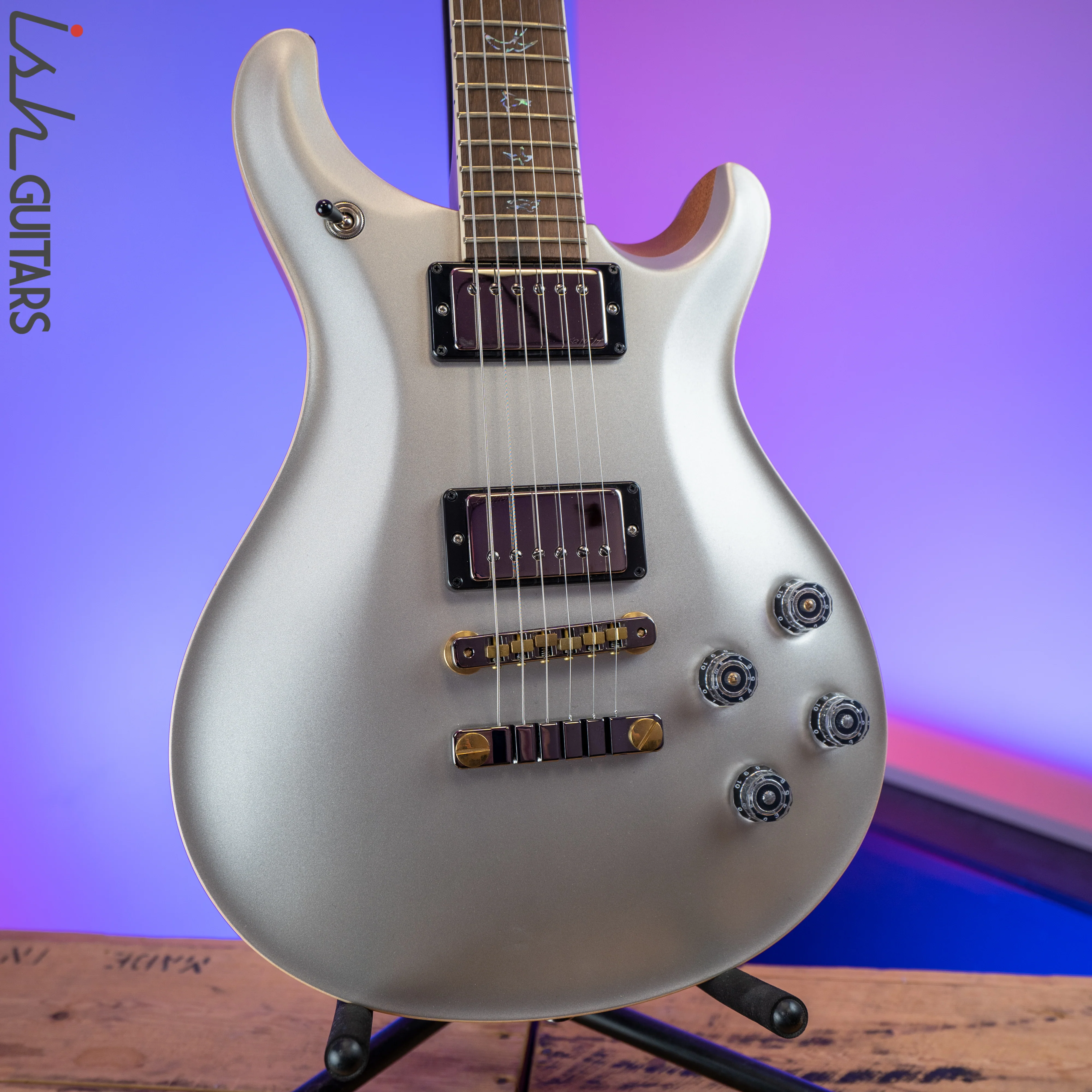 2020 Paul Reed Smith PRS Wood Library McCarty 594 Brazilian Platinum Satin