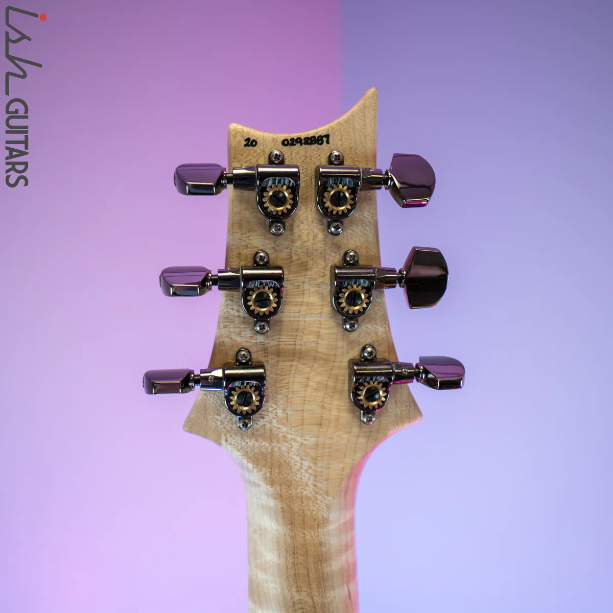 2020 Paul Reed Smith PRS Wood Library McCarty 594 Black Satin Ash Maple Neck - Image 13