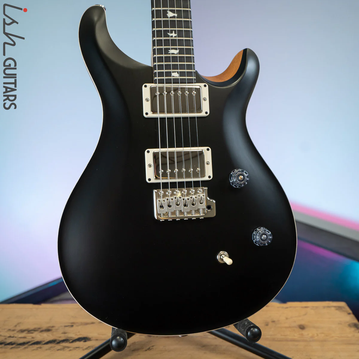 PRS CE 24 Satin Nitro 57/08 Ebony Fretboard Black