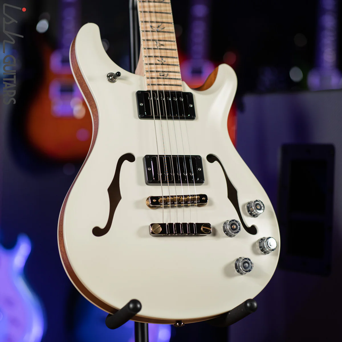 2020 PRS McCarty 594 Hollowbody II Wood Library Antique White Satin