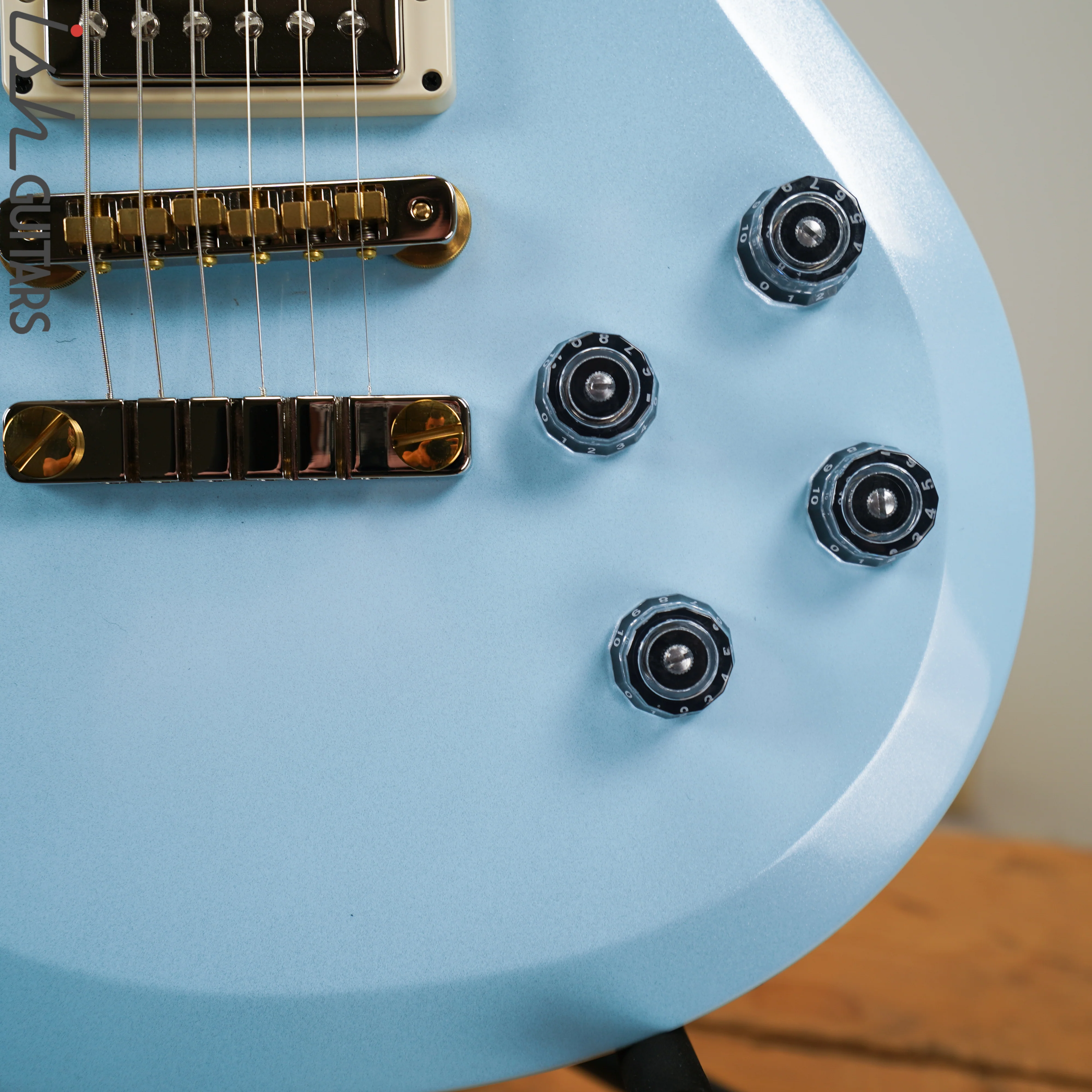 2020 PRS Paul Reed Smith S2 Singlecut McCarty 594 Custom Color Powder Blue Metallic - Image 4