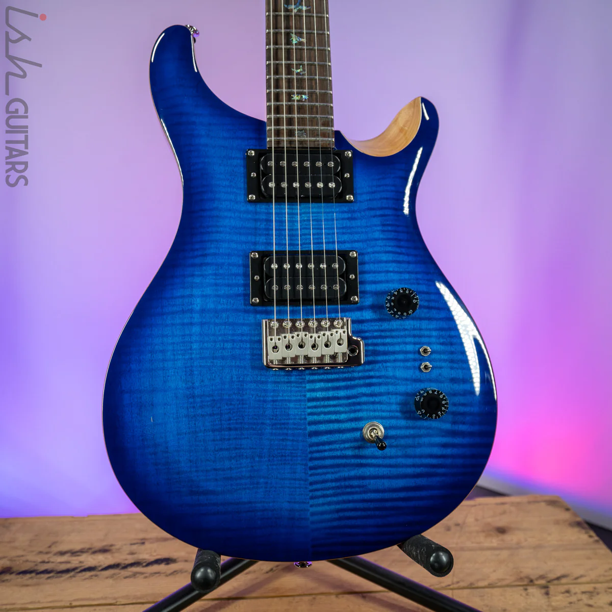 PRS SE Custom 24 Faded Blue Burst 35th Anniversary