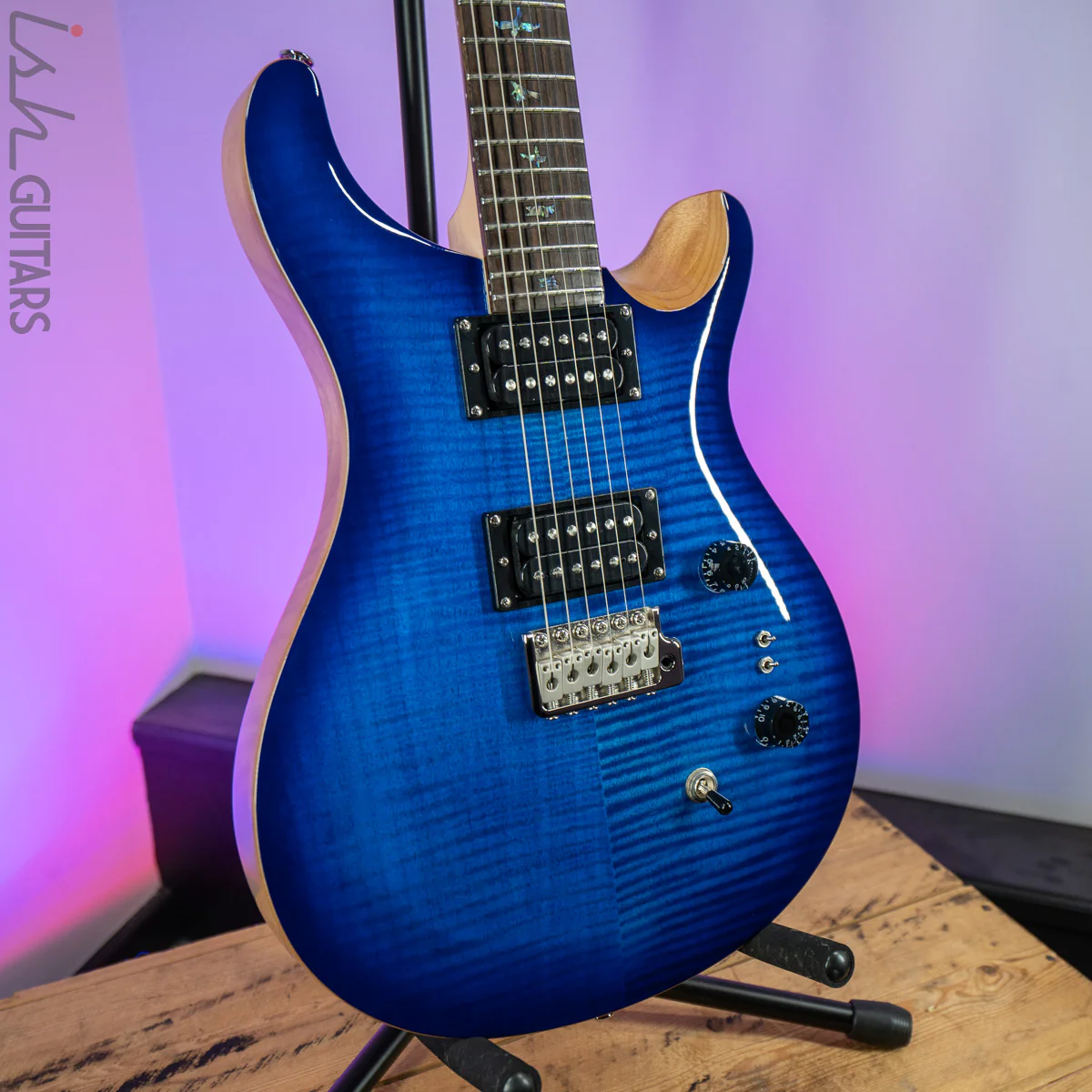 PRS SE Custom 24 Faded Blue Burst 35th Anniversary - Image 5