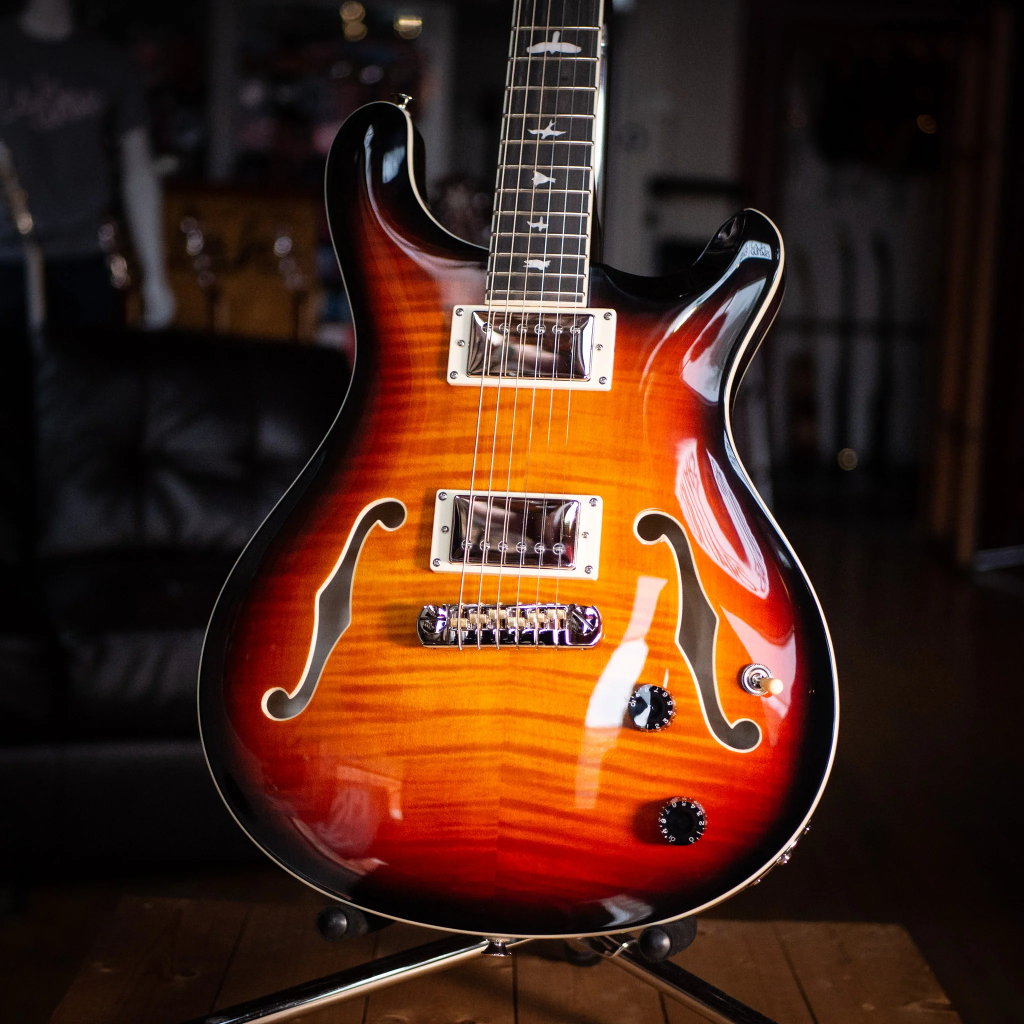 2020 PRS SE Hollowbody II Tricolor Sunburst