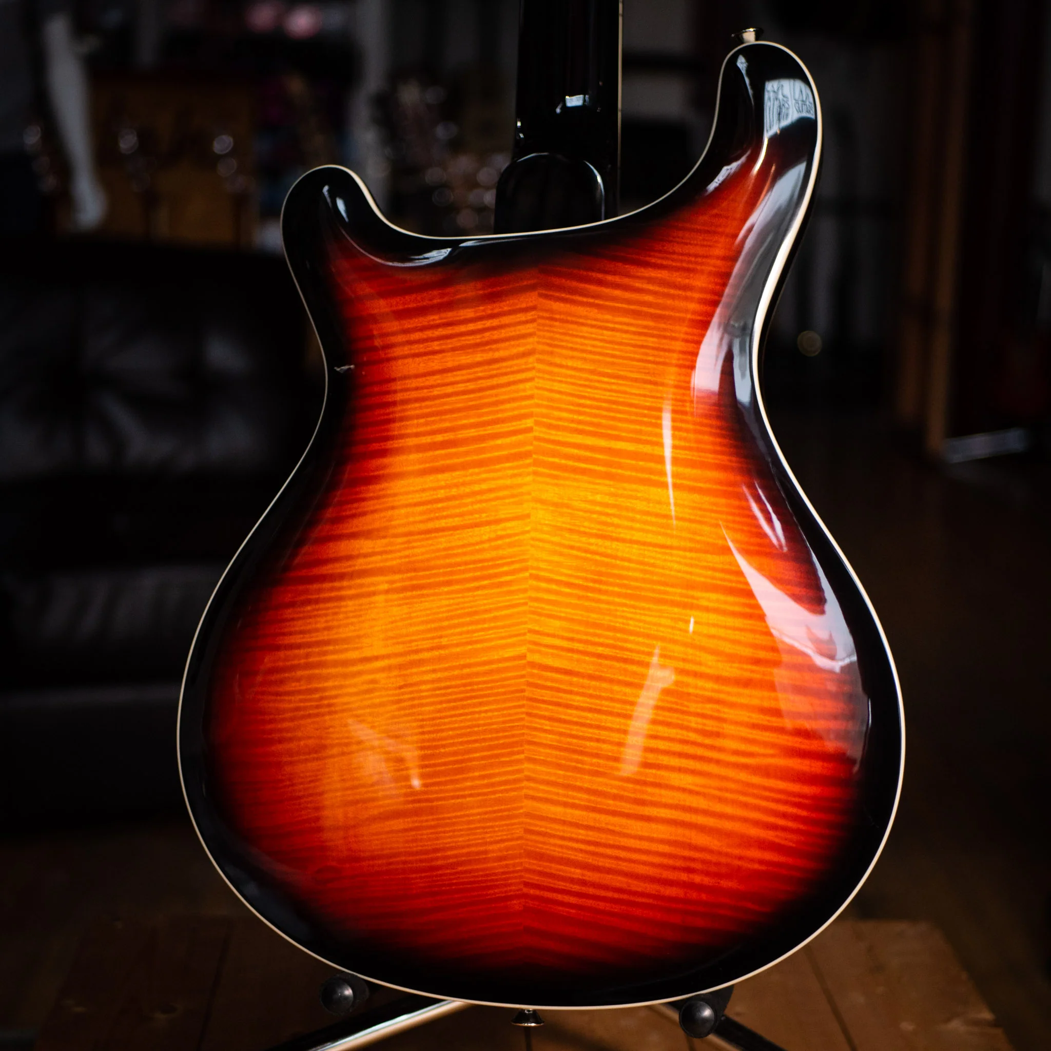 2020 PRS SE Hollowbody II Tricolor Sunburst - Image 7