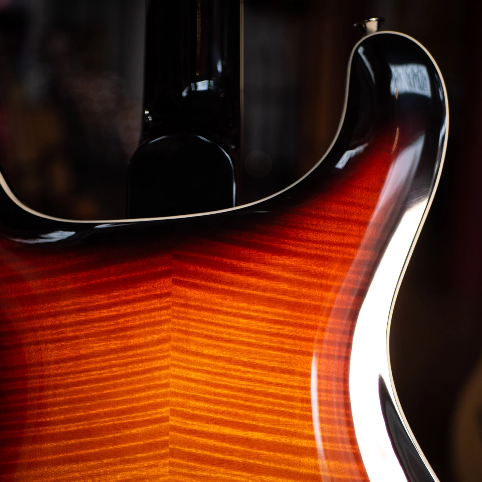 2020 PRS SE Hollowbody II Tricolor Sunburst - Image 8