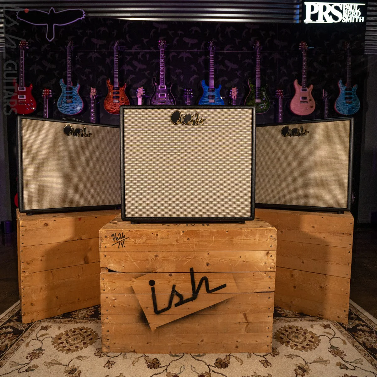 PRS Sonzera 2x12 Open Back Cabinet Salt and Pepper SK 212 Cab - Image 2