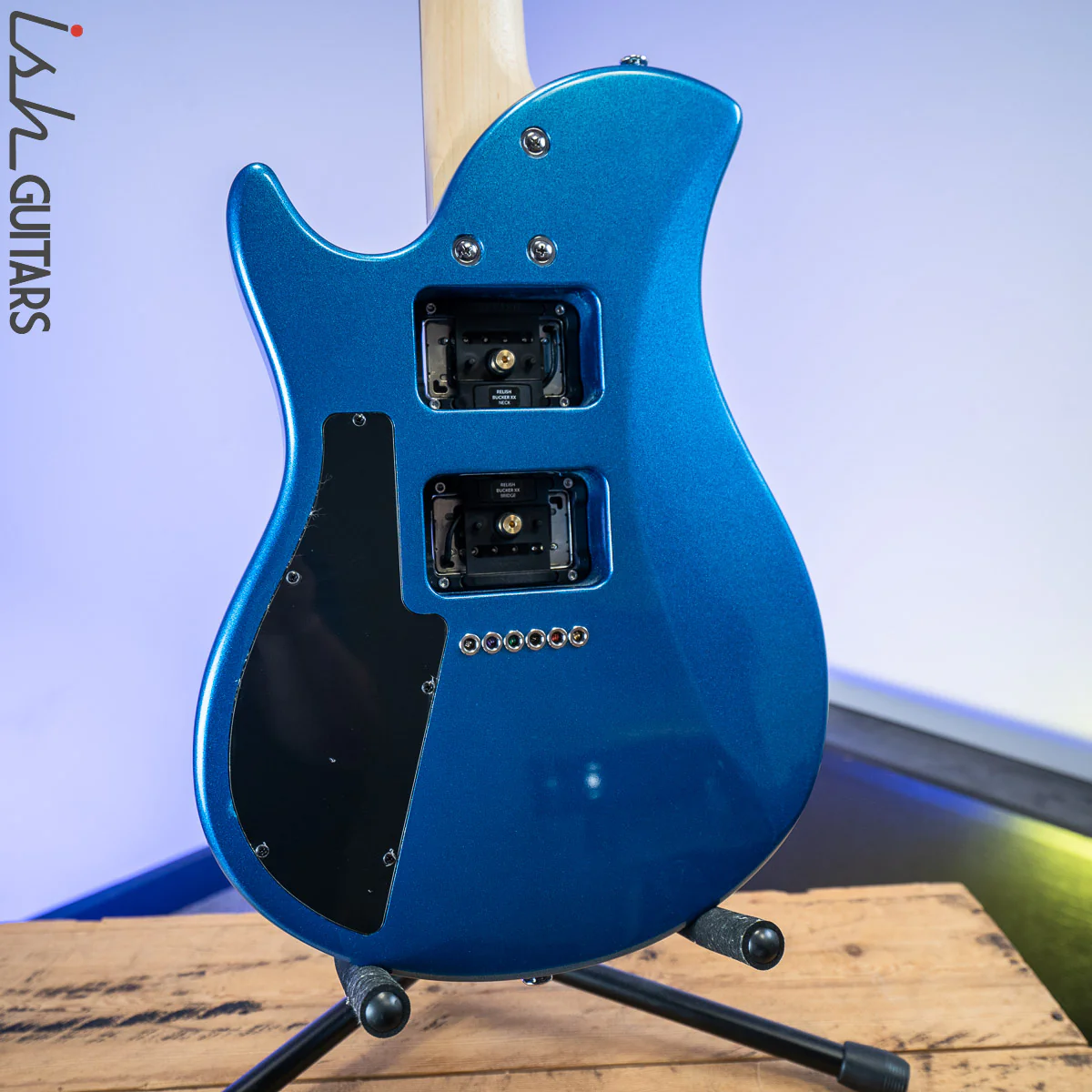 Trinity by Relish Metallic Blue w/ Extra Pickups - Image 9