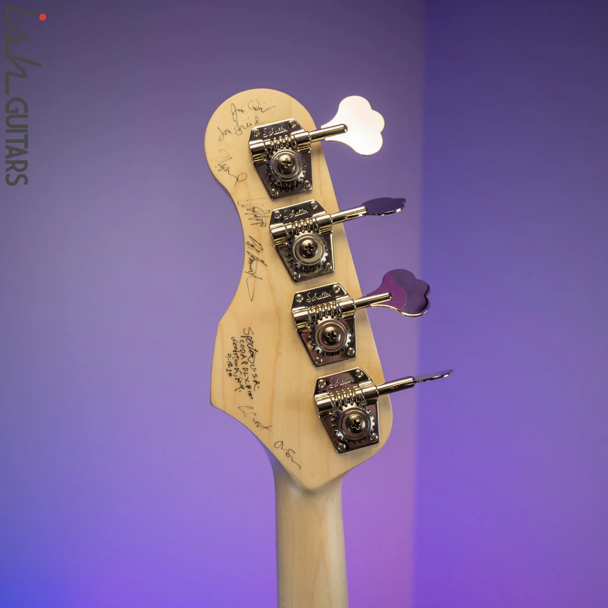 2020 Spector Coda P 4 String Bass Guitar Sims Super Quad Tsunami Blue - Image 13