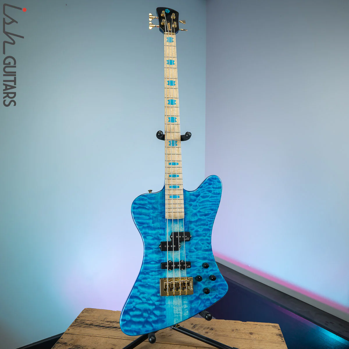2020 Spector NS-2X Bahama Blue Gloss - Image 2