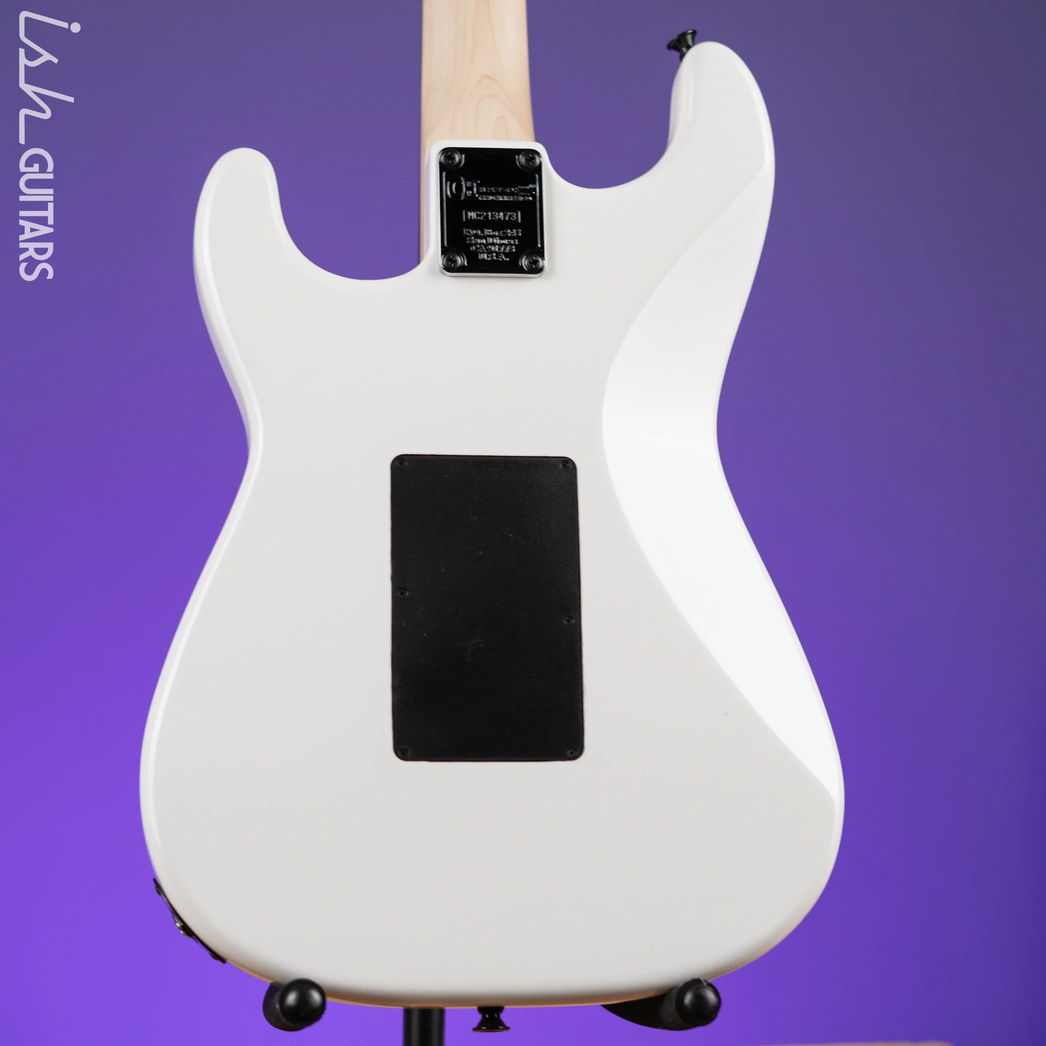 2021 Charvel Pro-Mod So-Cal Style 1 2H FR Electric Guitar Snow White - Image 7