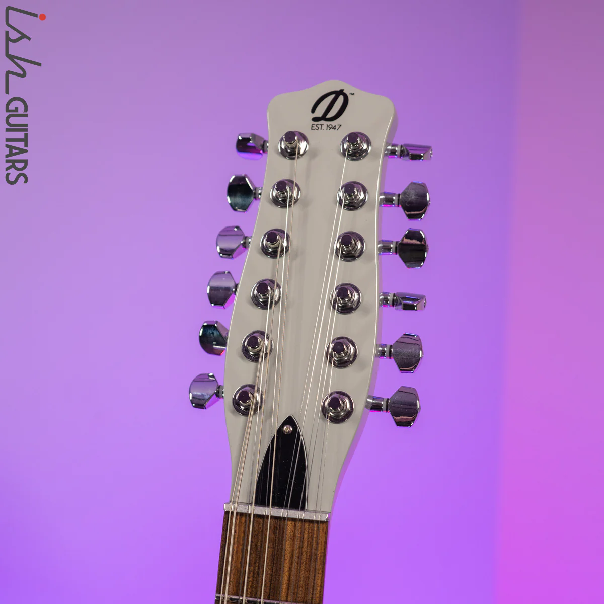 Danelectro 59X 12 String Ice Gray - Image 6