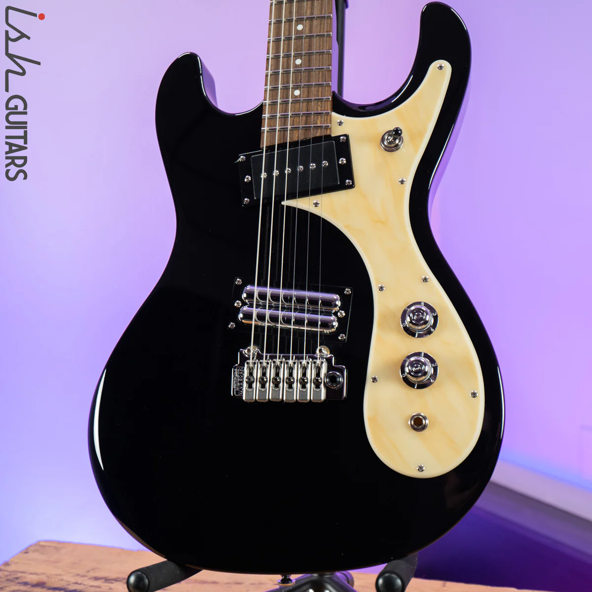 2021 Danelectro 64XT Black W/ Marble Pick Guard Prototype