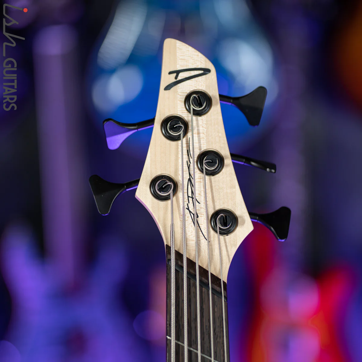 Dingwall Afterburner II 5-String Redwood Natural to Antique Burst - Image 8