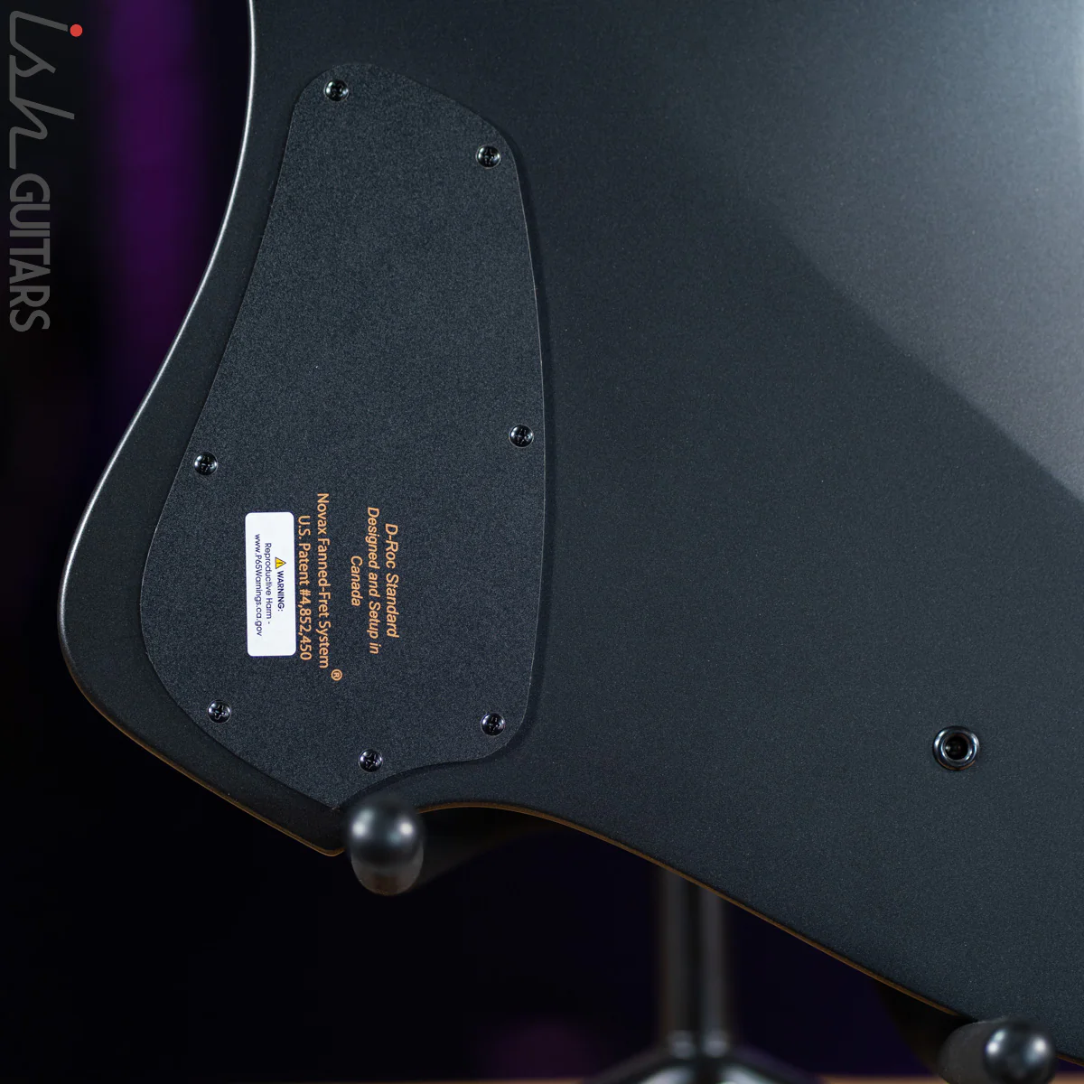 Dingwall D-ROC 4-String Standard Matte Metallic Black B-Stock - Image 11