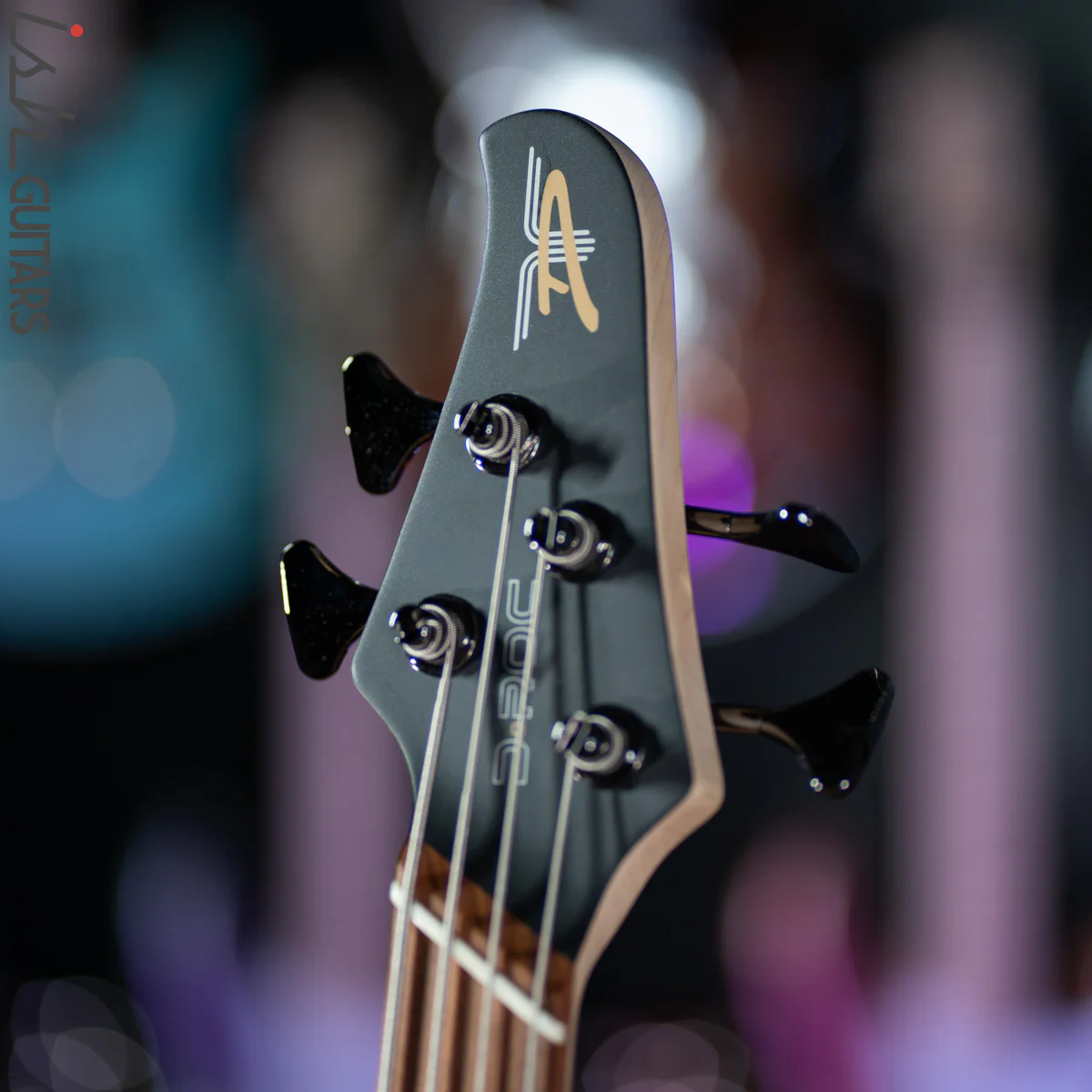 Dingwall D-ROC 4-String Standard Matte Metallic Black B-Stock - Image 13