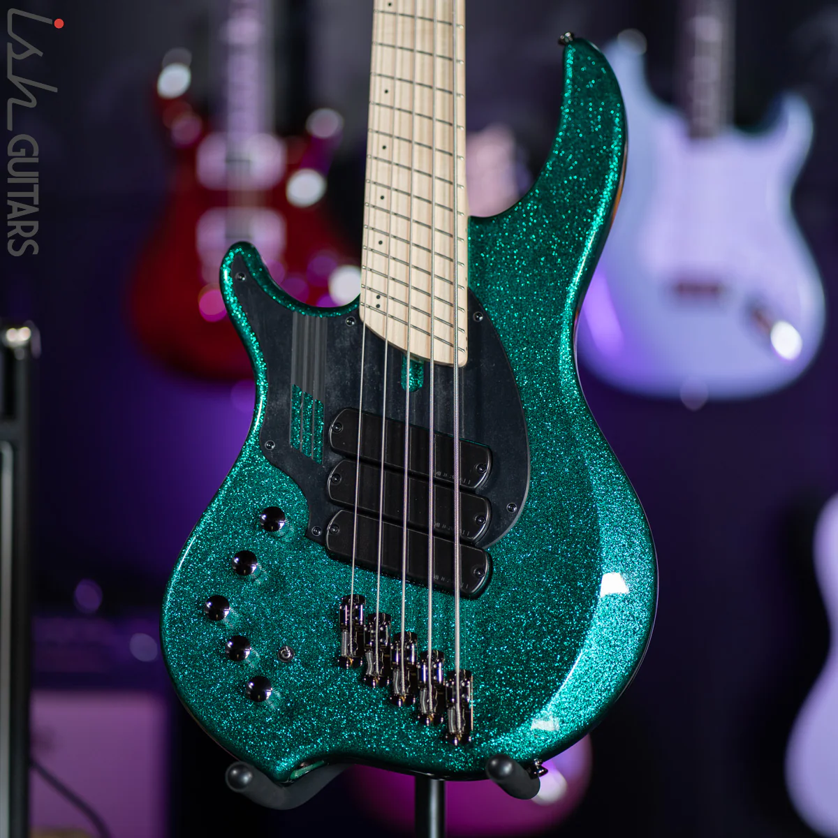 Dingwall Left Handed NG-3 5-String Gloss Metalflake Aquamarine
