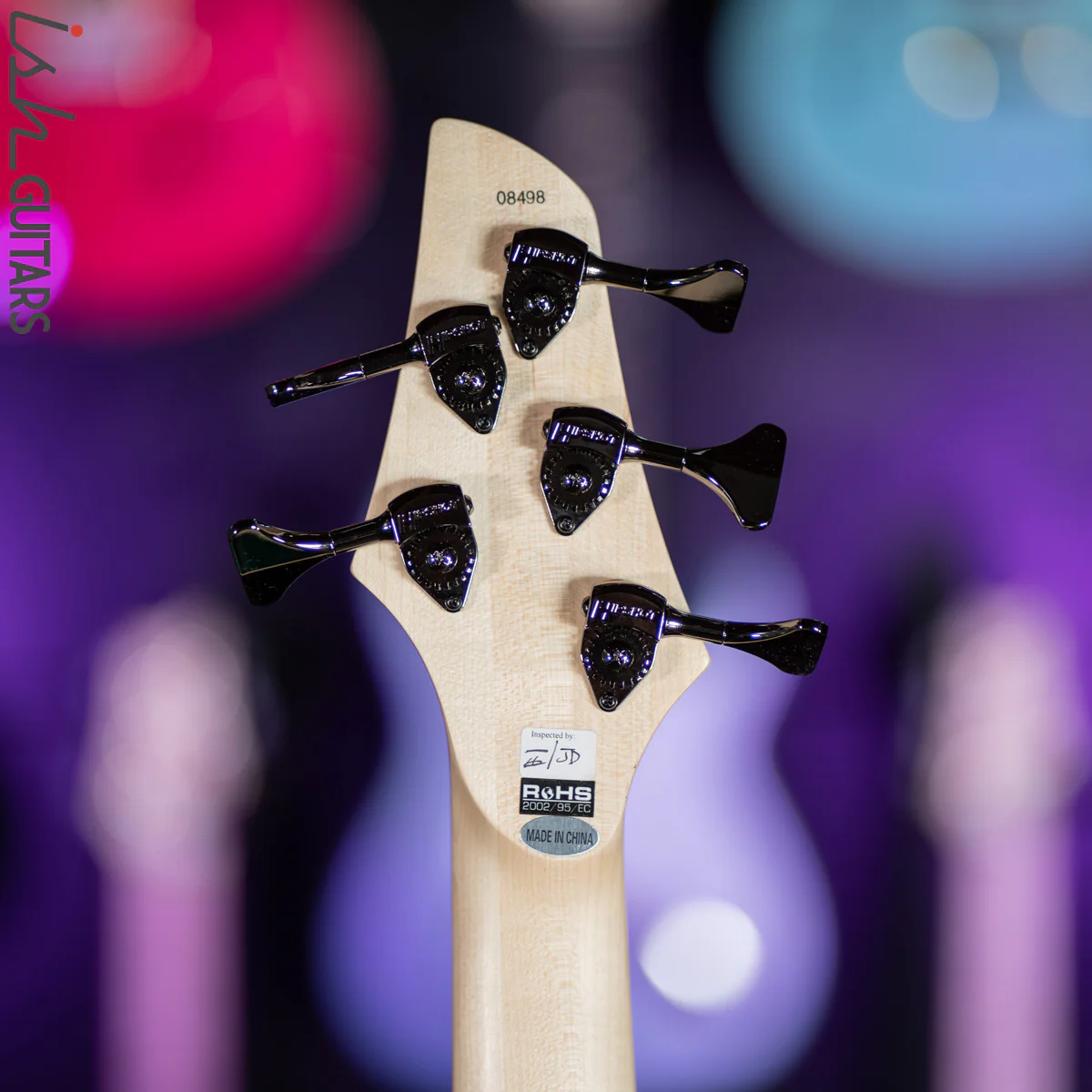 Dingwall Left Handed NG-3 5-String Gloss Metalflake Aquamarine - Image 8