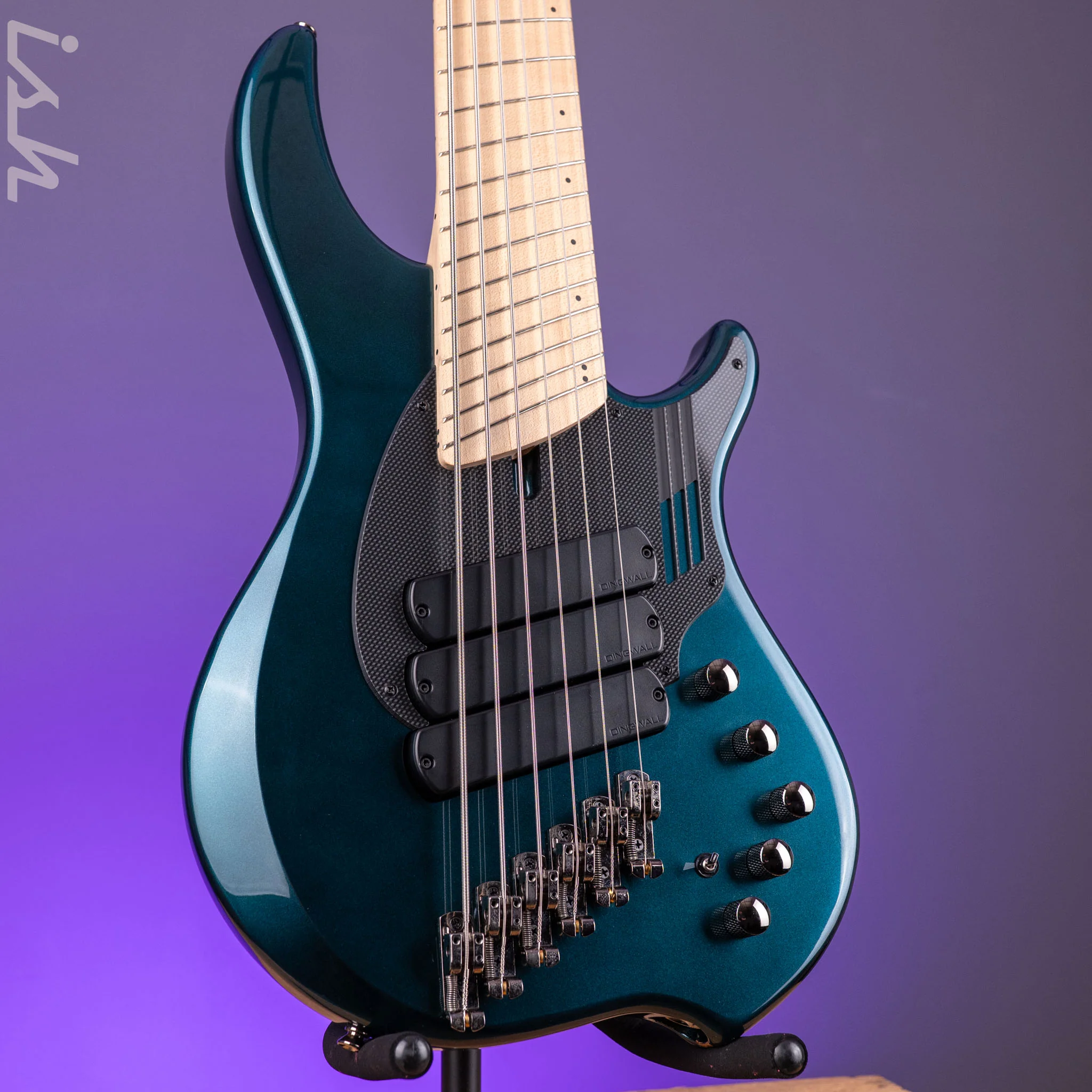 2021 Dingwall NG3 6-String Bass Black Forest Green