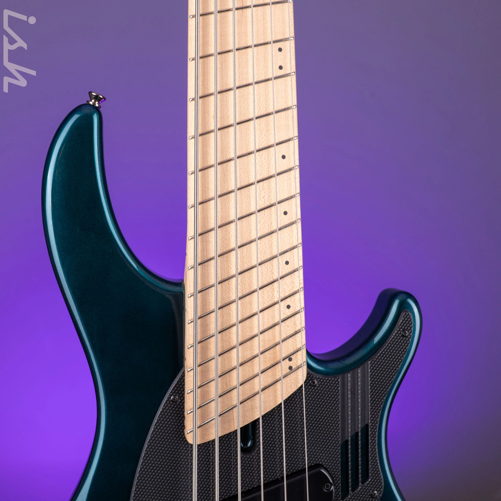 2021 Dingwall NG3 6-String Bass Black Forest Green - Image 6