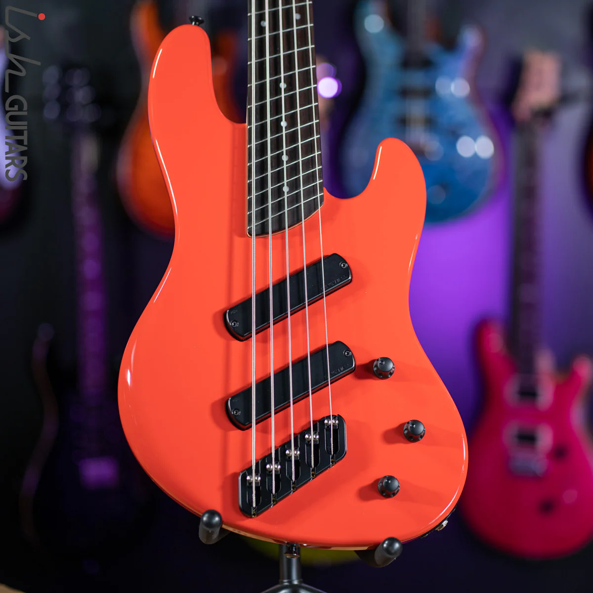 Dingwall Super J 5-String Fiesta Red