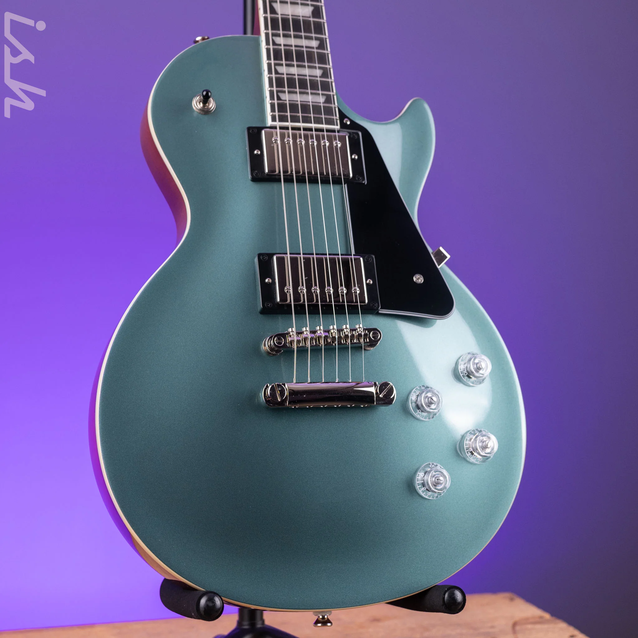 2021 Epiphone Les Paul Modern Electric Guitar Faded Pelham Blue