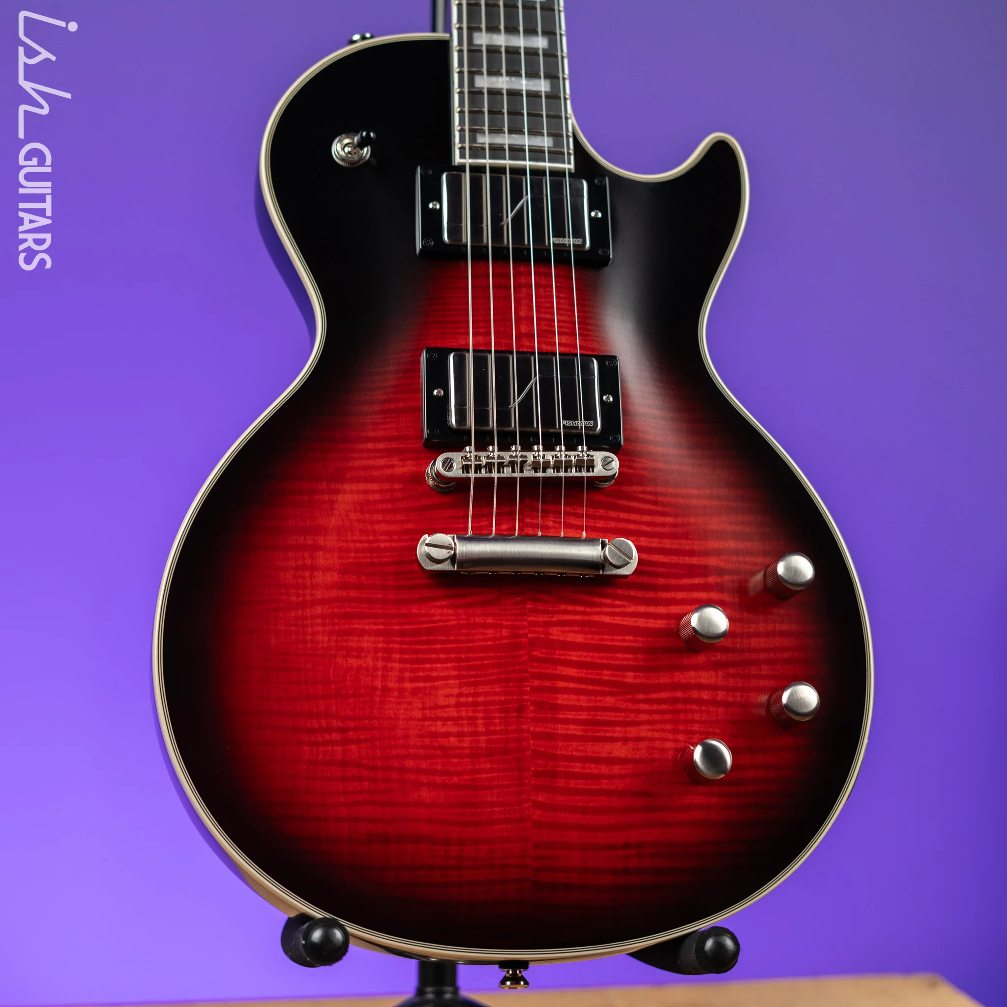 2021 Epiphone Les Paul Prophecy Red Tiger Aged Gloss