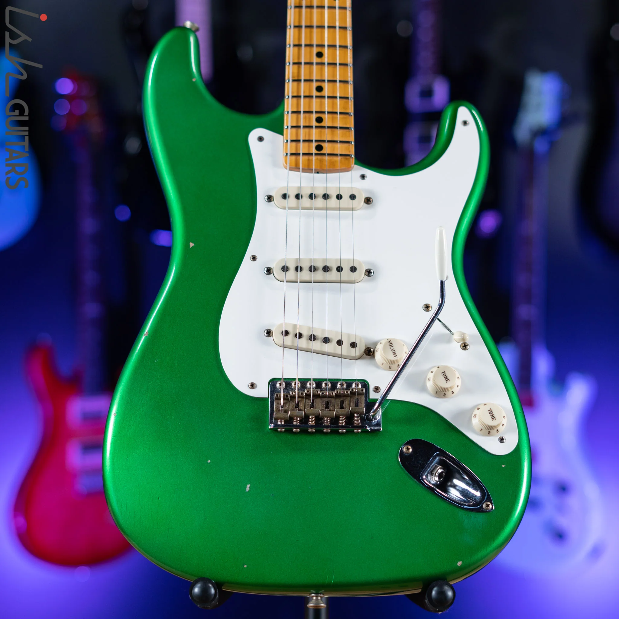 2021 Fender LTD ‘58 Stratocaster Journeyman Candy Green Relic