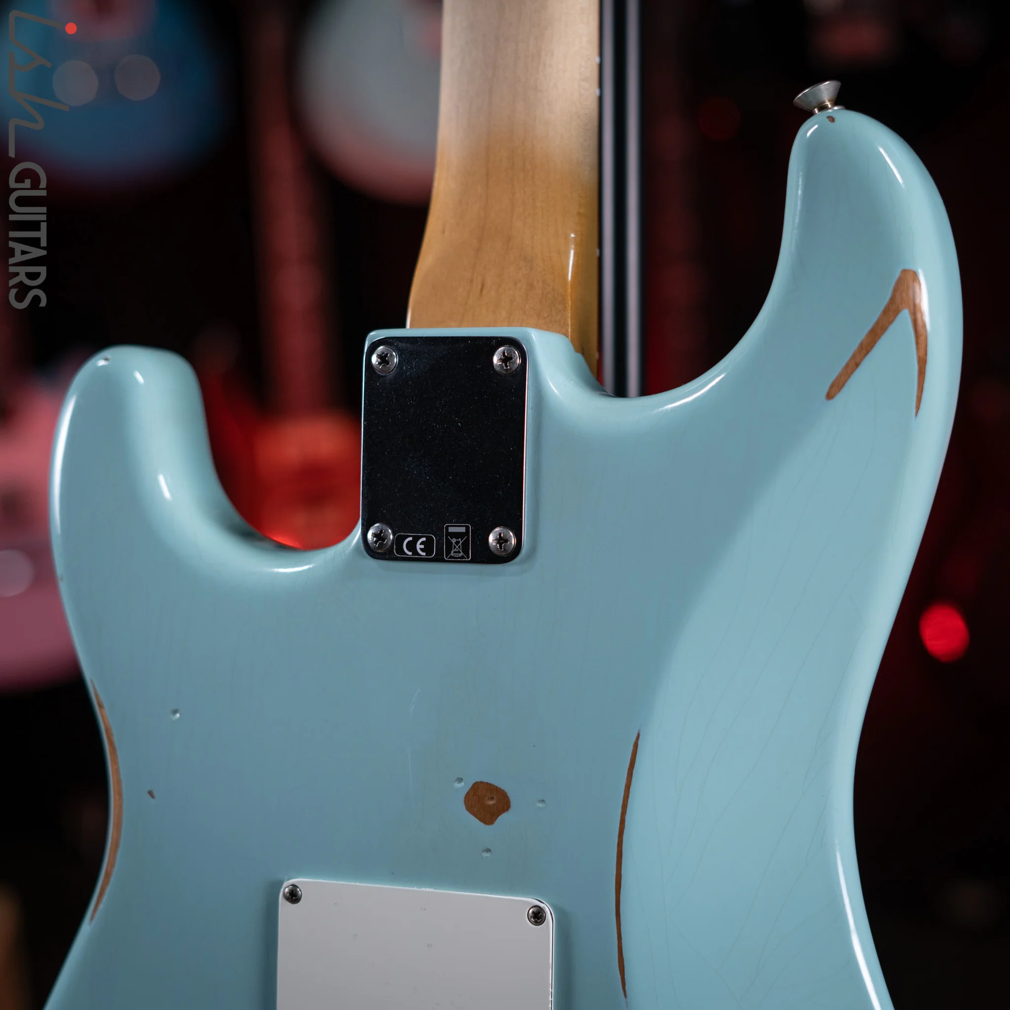 2021 Fender Road Worn Stratocaster Daphne Blue - Image 11