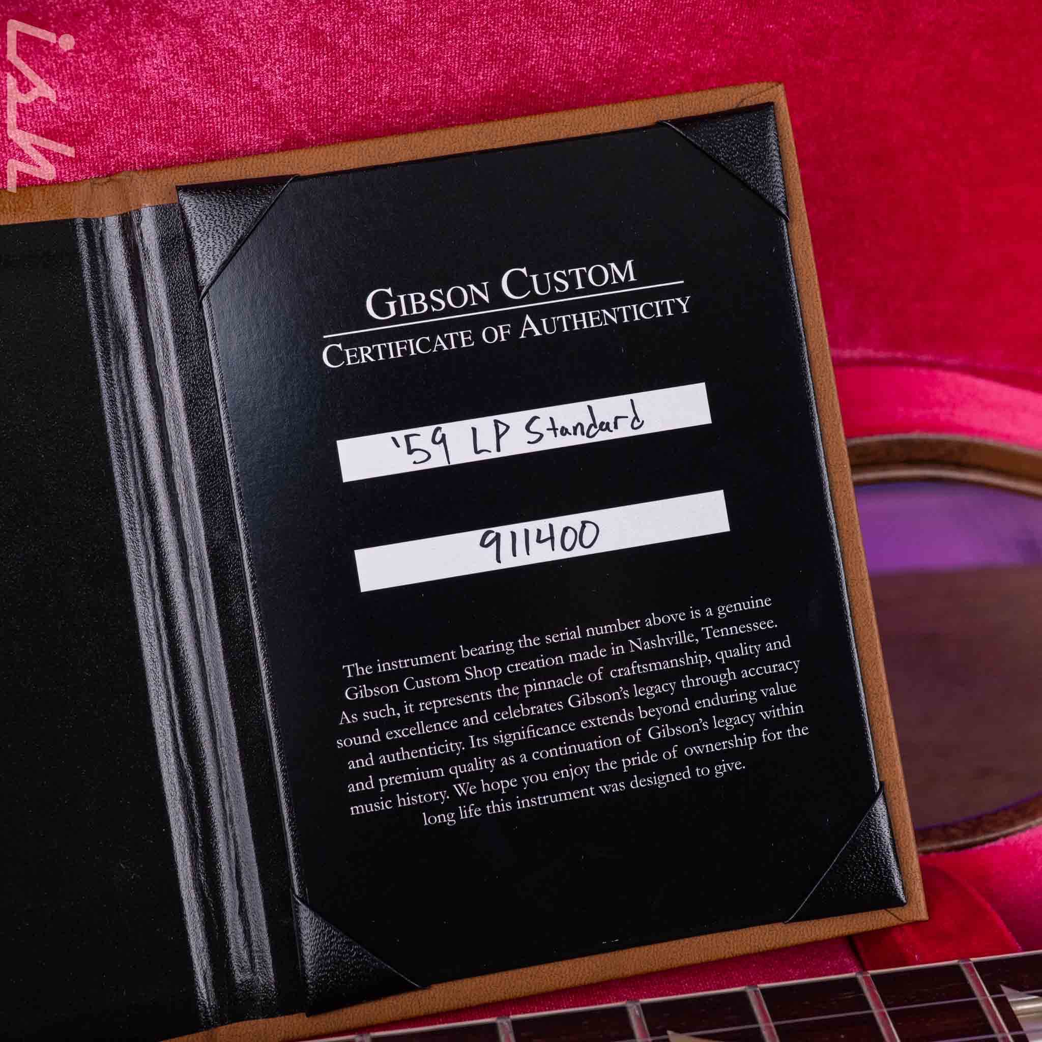 2021 Gibson Custom Shop R9 '59 Les Paul Standard Reissue 7.9lbs - Image 15