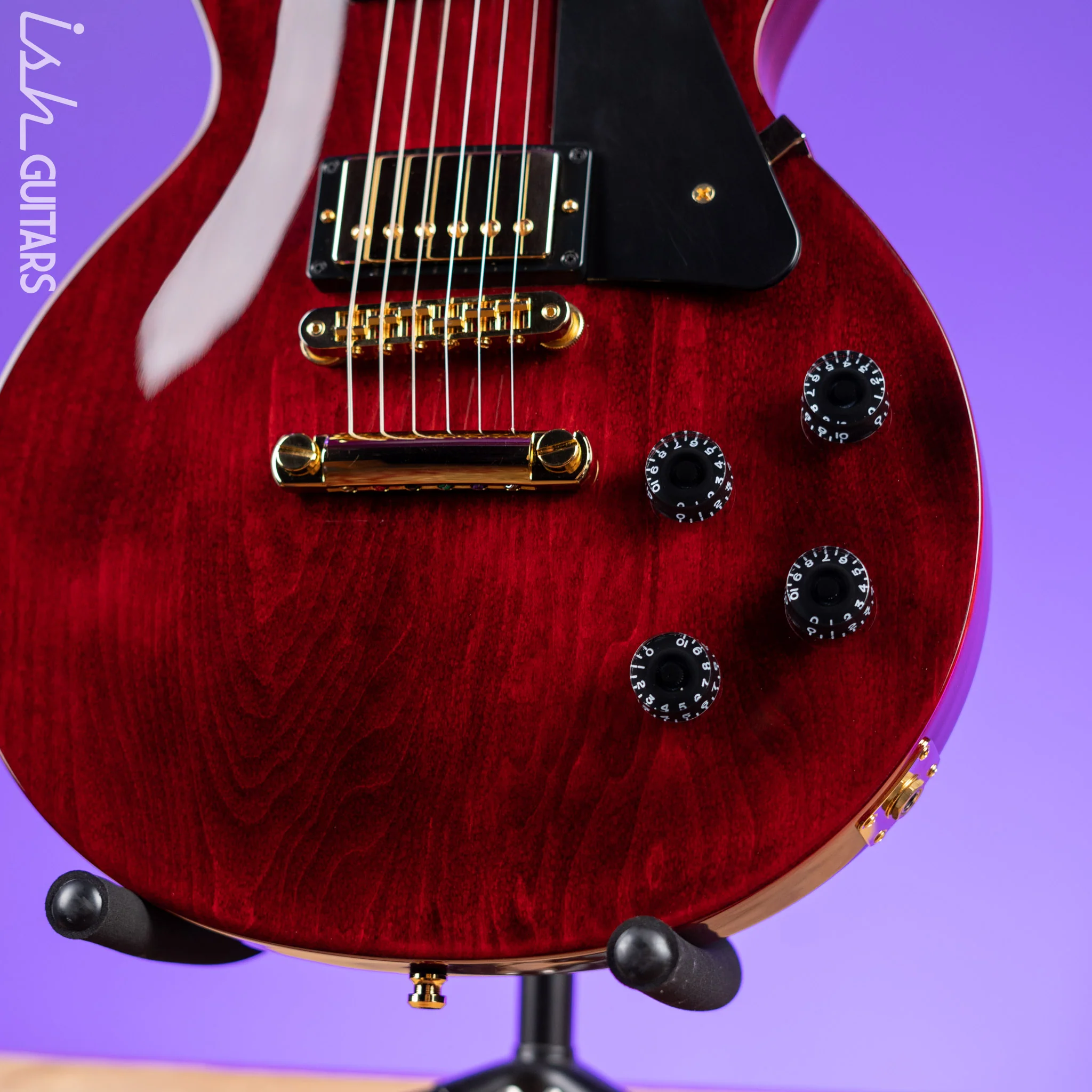 2021 Gibson Les Paul Studio Wine Red - Image 4