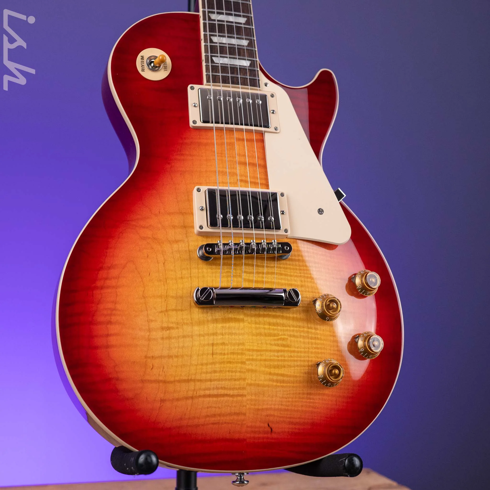 2021 Gibson Original Collection Wildwood Select Les Paul Standard ‘50s Dark Cherry Burst