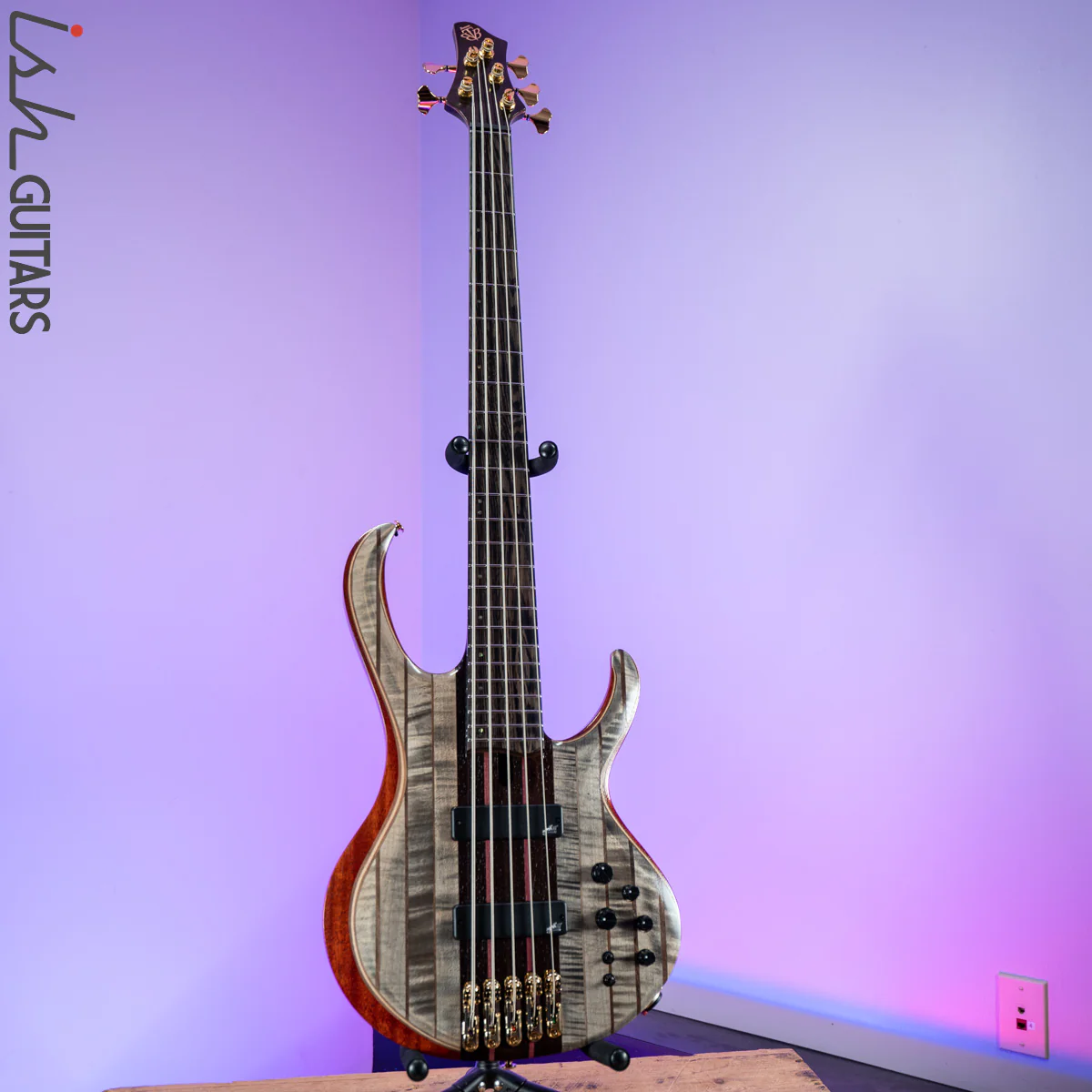 Ibanez BTB1935 5-String Black Ice Low Gloss - Image 2