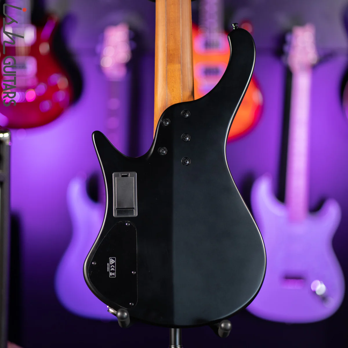 Ibanez EHB1005 5-String Headless Bass Black Flat - Image 9