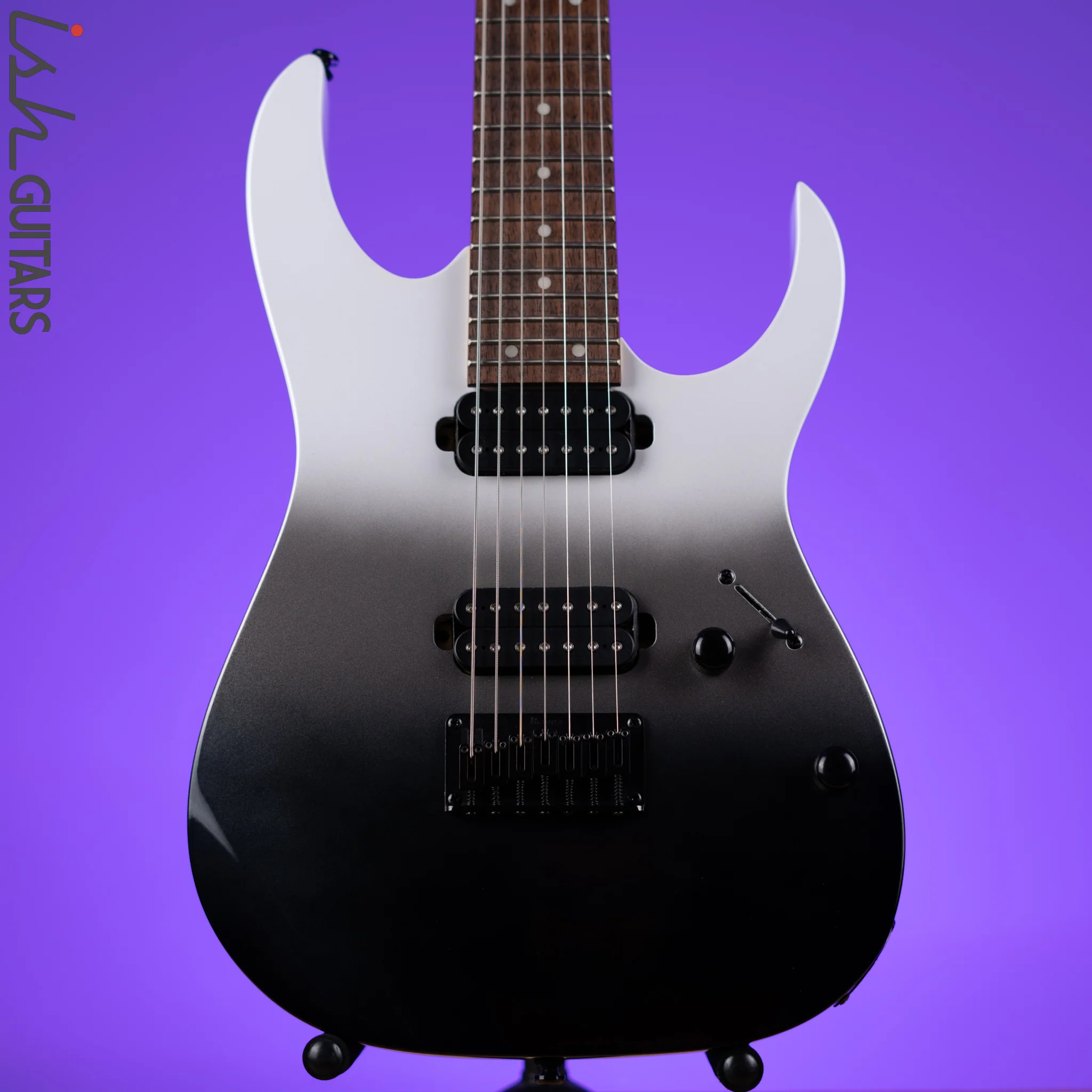 2021 Ibanez RG7421 Pearl Black Fade Metallic